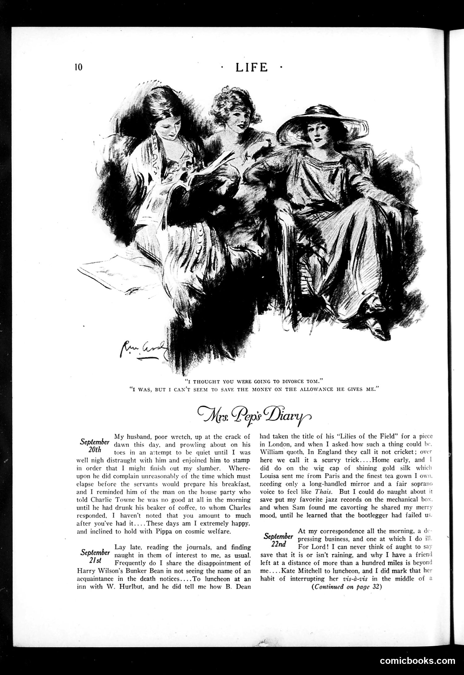 Life — September 27, 1923 — page 12: Life, 1923-09-27