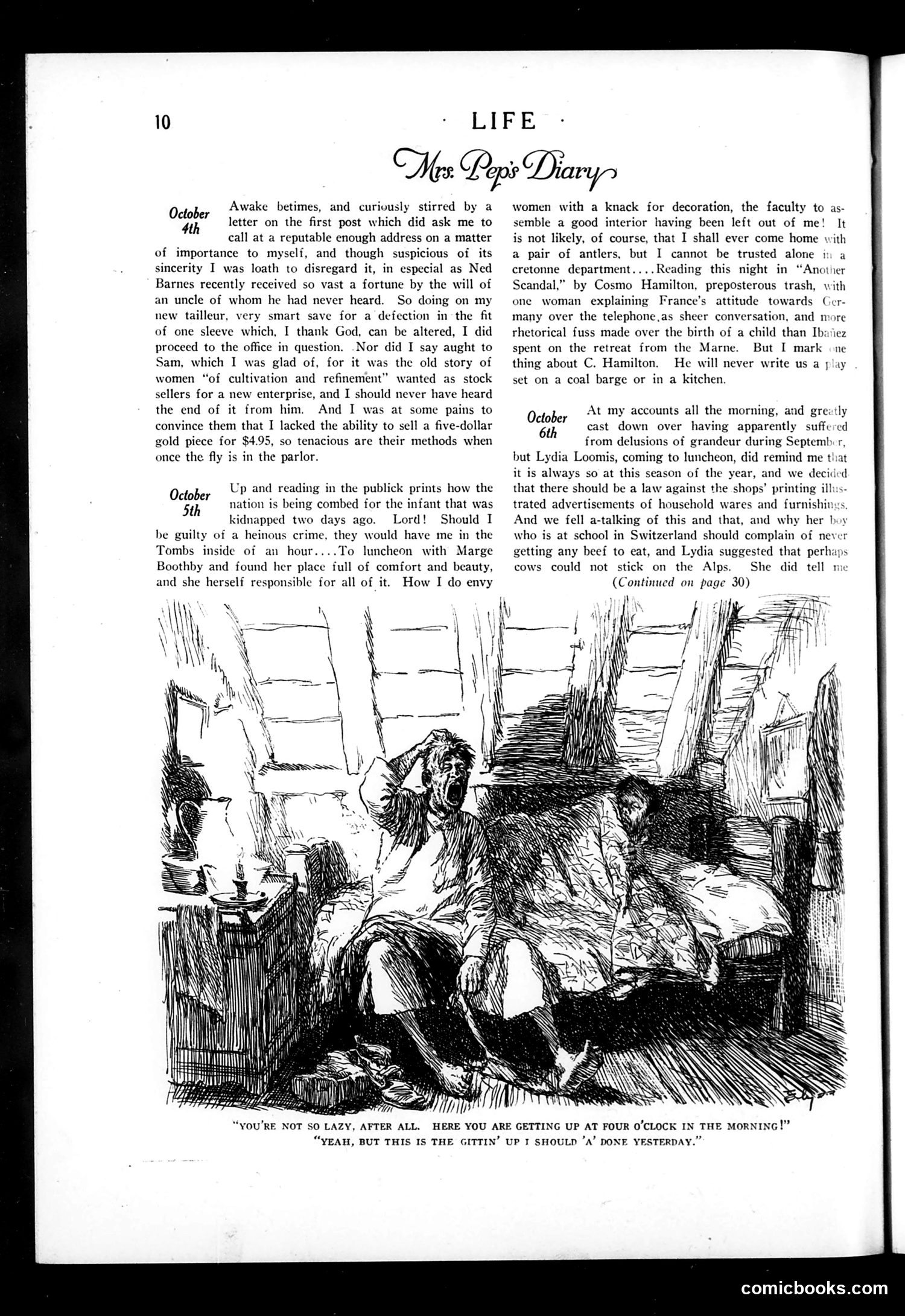 Life — October 11, 1923 — page 12: Life, 1923-10-11