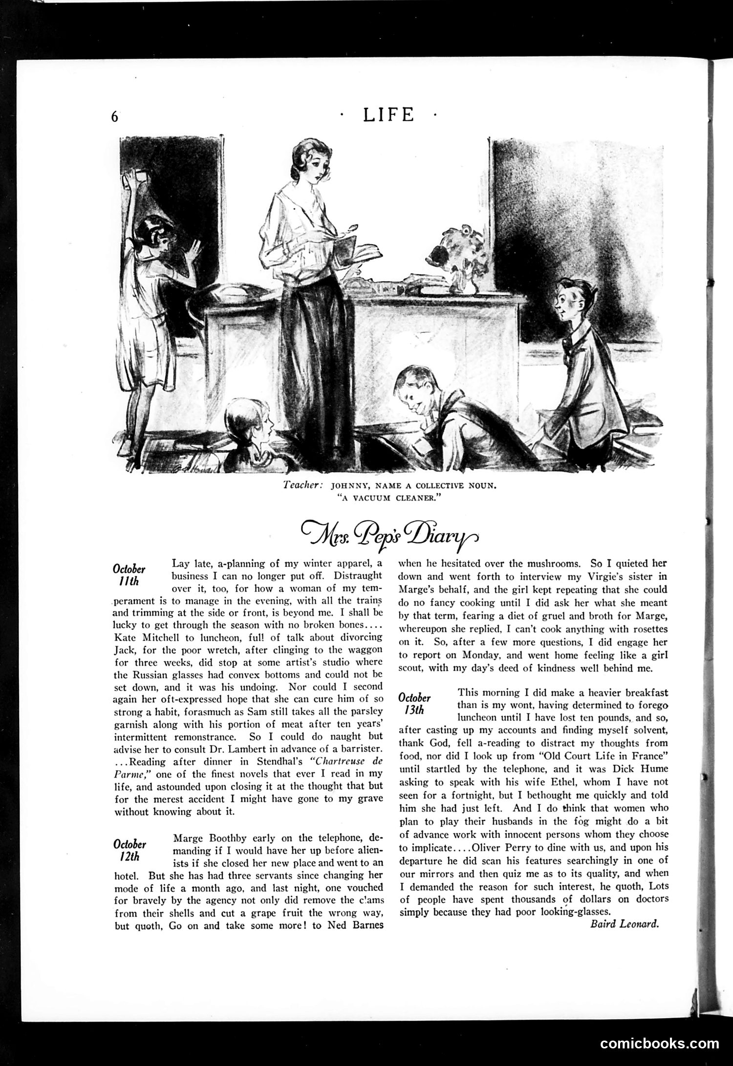 Life — October 18, 1923 — page 8: Life, 1923-10-18