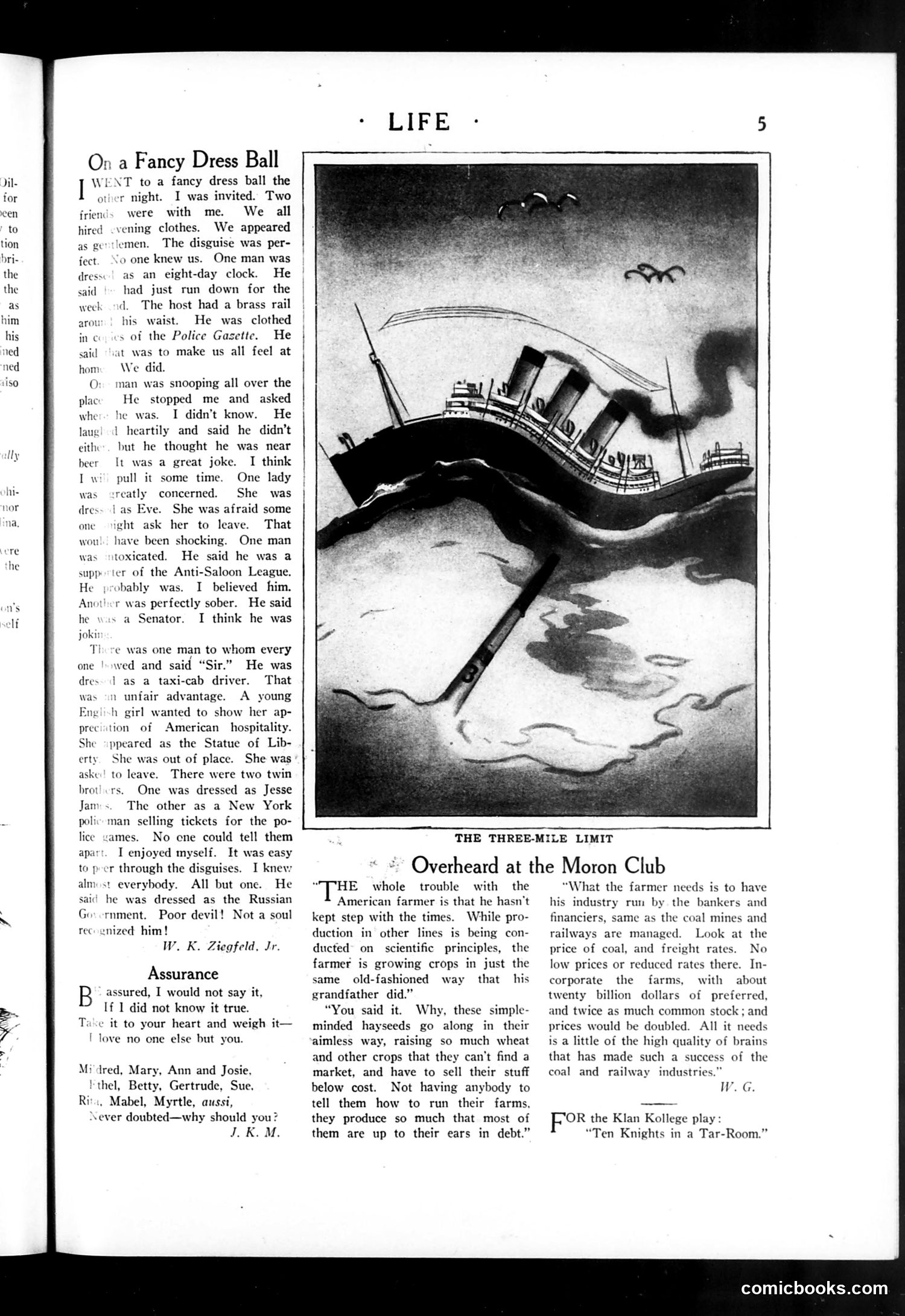 Life — October 25, 1923 — page 7: Life, 1923-10-25
