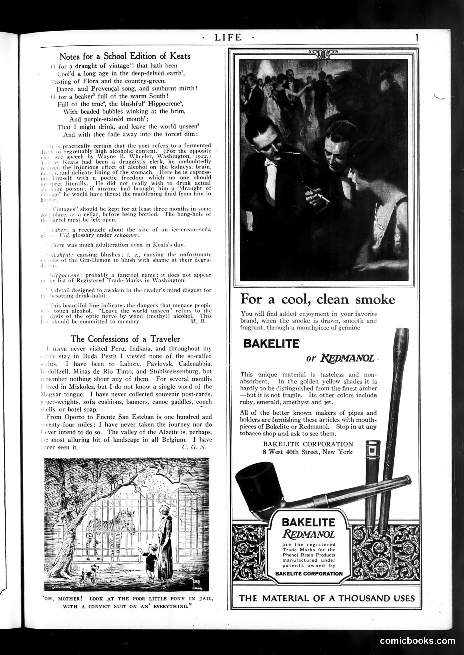 Life — November 1, 1923 — page 3: Life, 1923-11-01