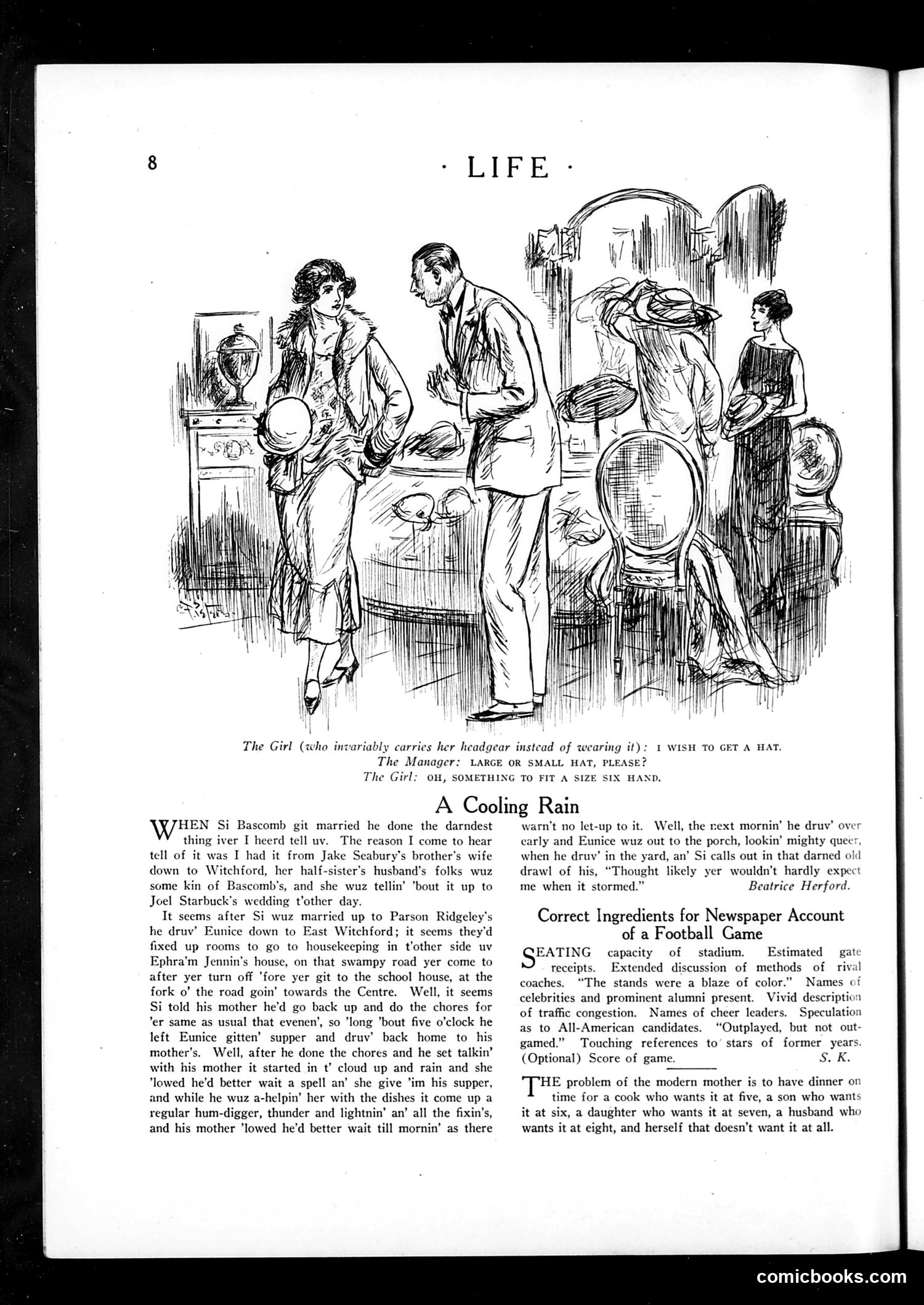 Life — November 1, 1923 — page 10: Life, 1923-11-01