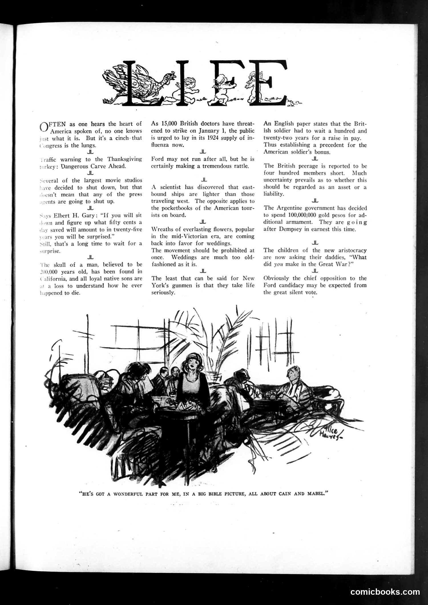 Life — November 22, 1923 — page 5: Life, 1923-11-22