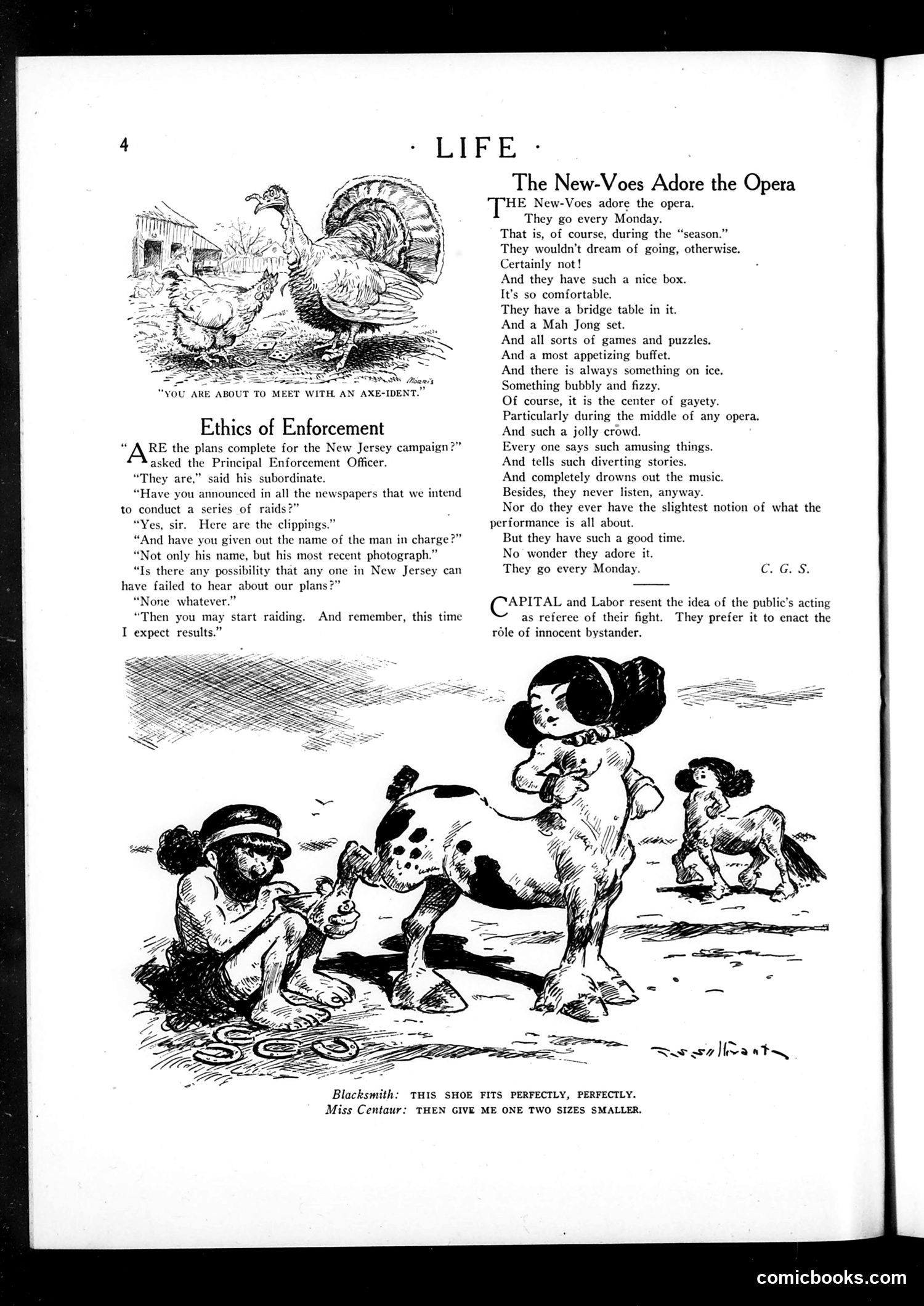 Life — November 22, 1923 — page 6: Life, 1923-11-22