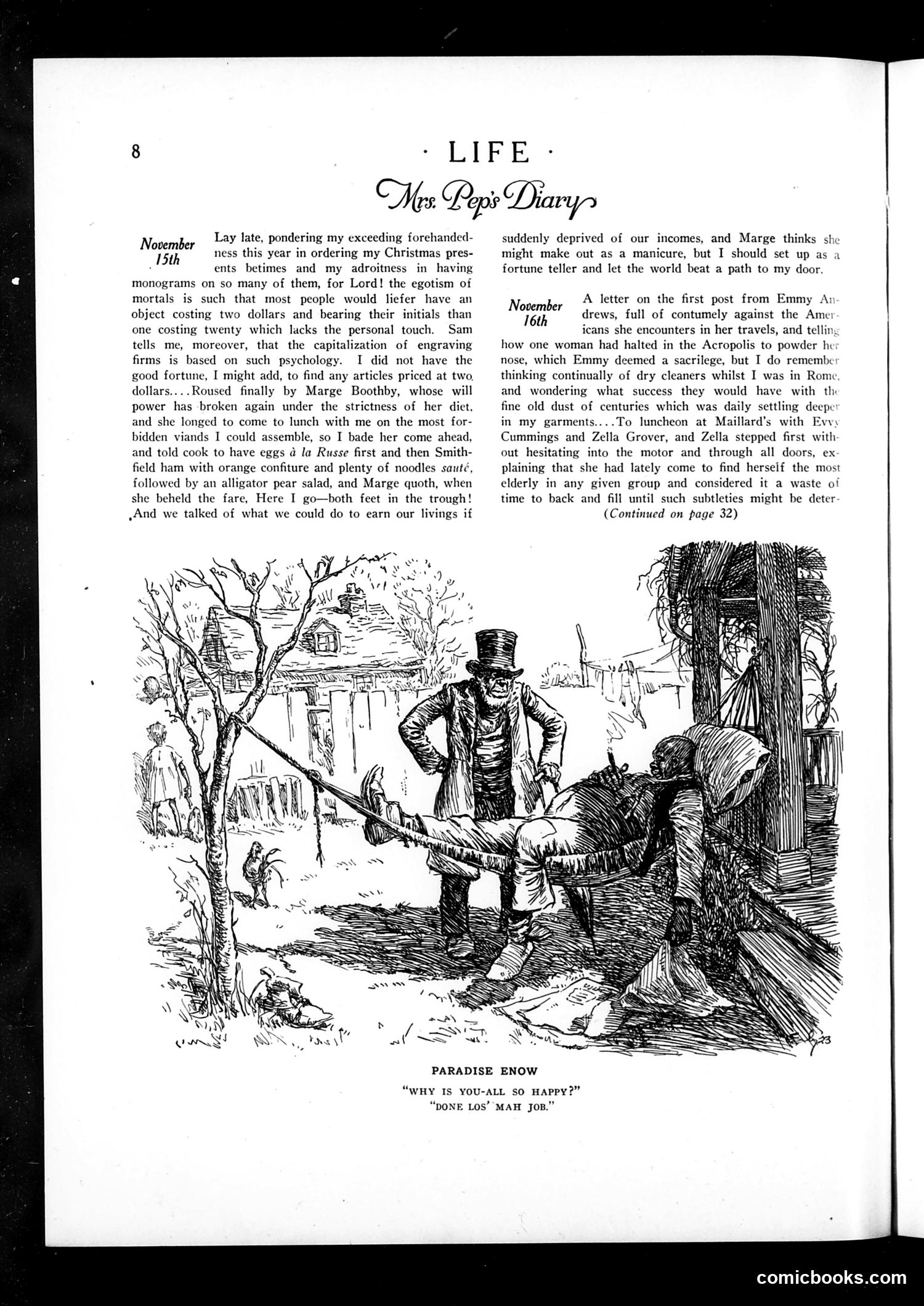 Life — November 22, 1923 — page 10: Life, 1923-11-22