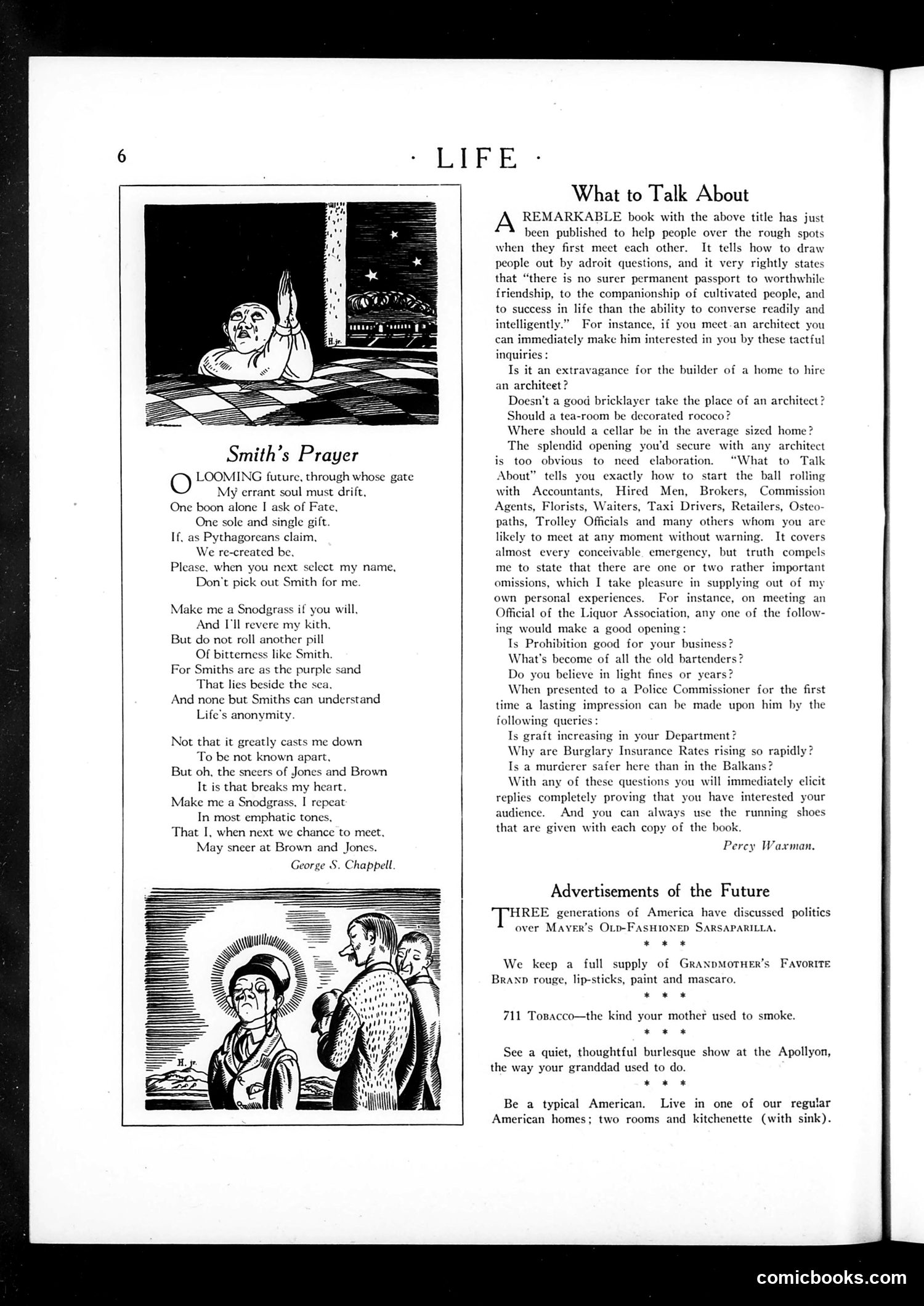 Life — November 29, 1923 — page 10: Life, 1923-11-29