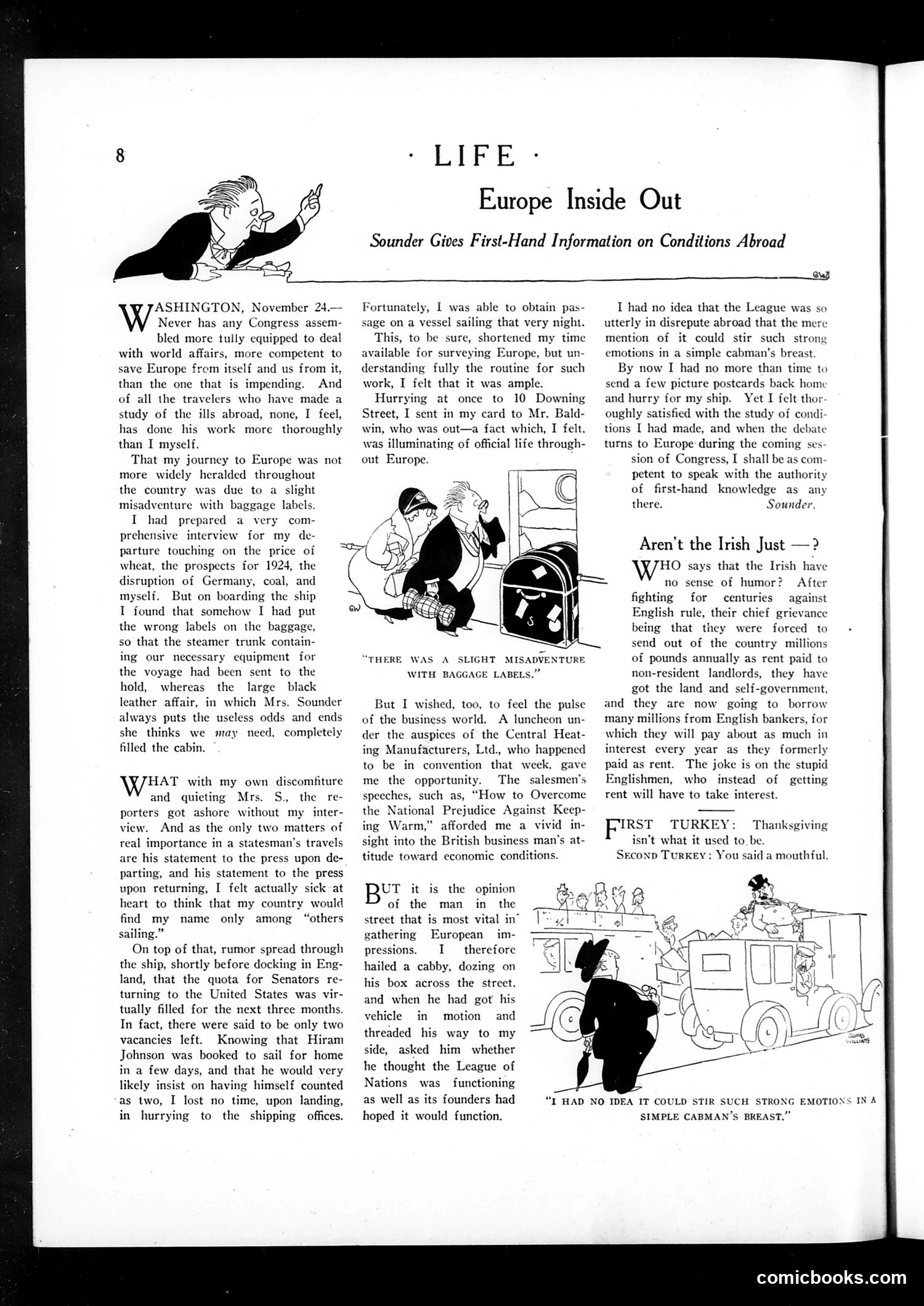 Life — November 29, 1923 — page 12: Life, 1923-11-29
