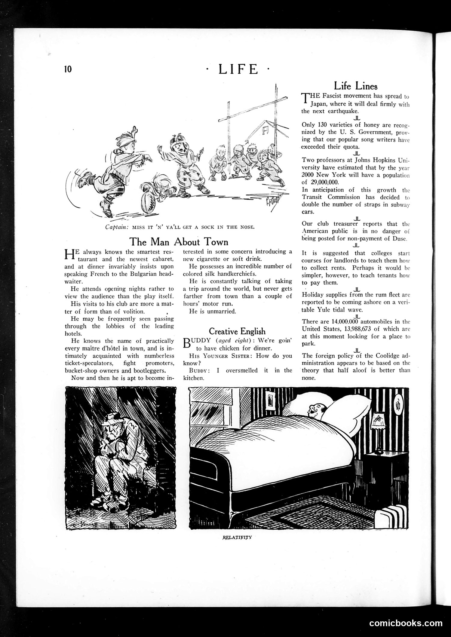 Life — November 29, 1923 — page 14: Life, 1923-11-29