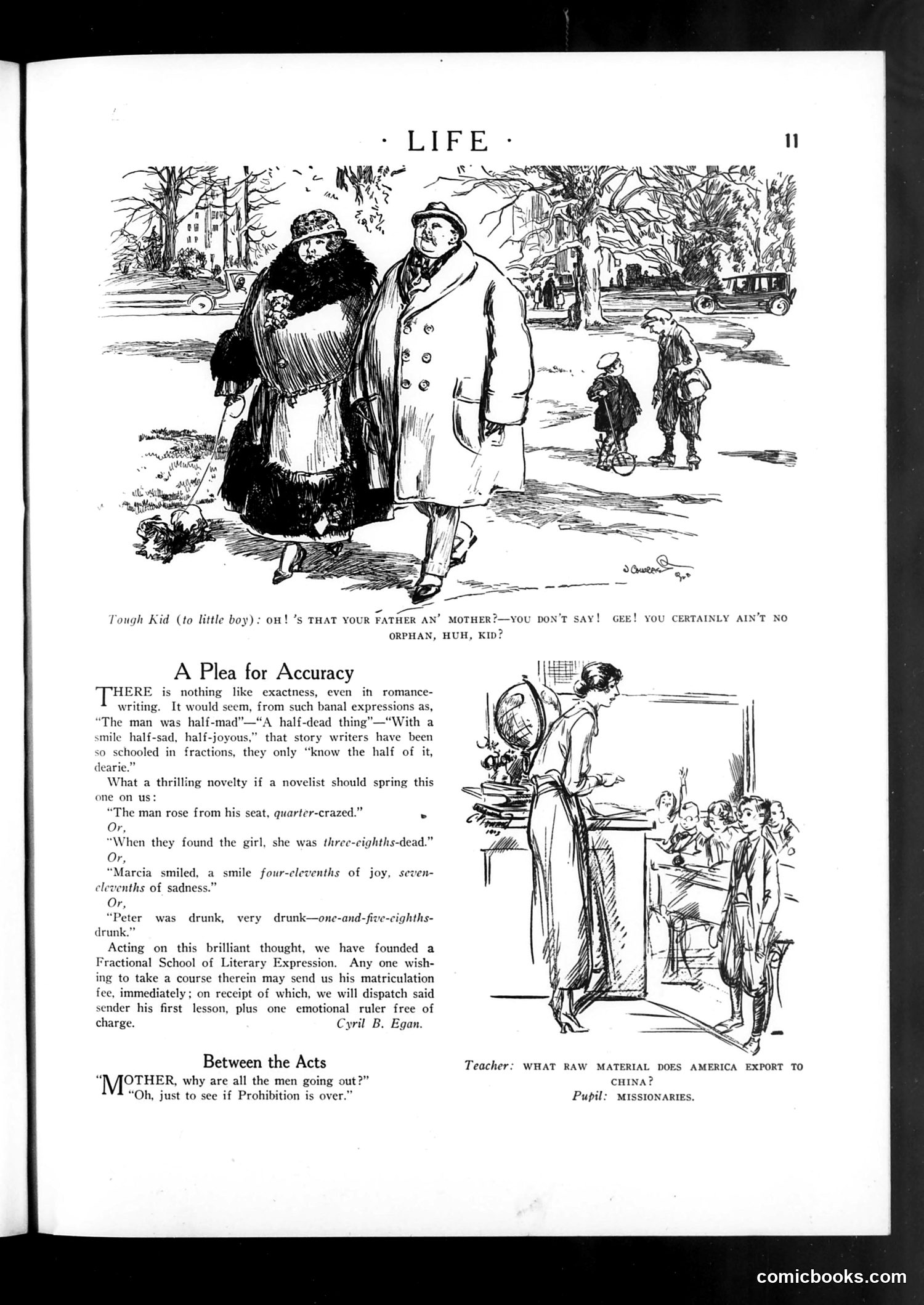 Life — November 29, 1923 — page 15: Life, 1923-11-29