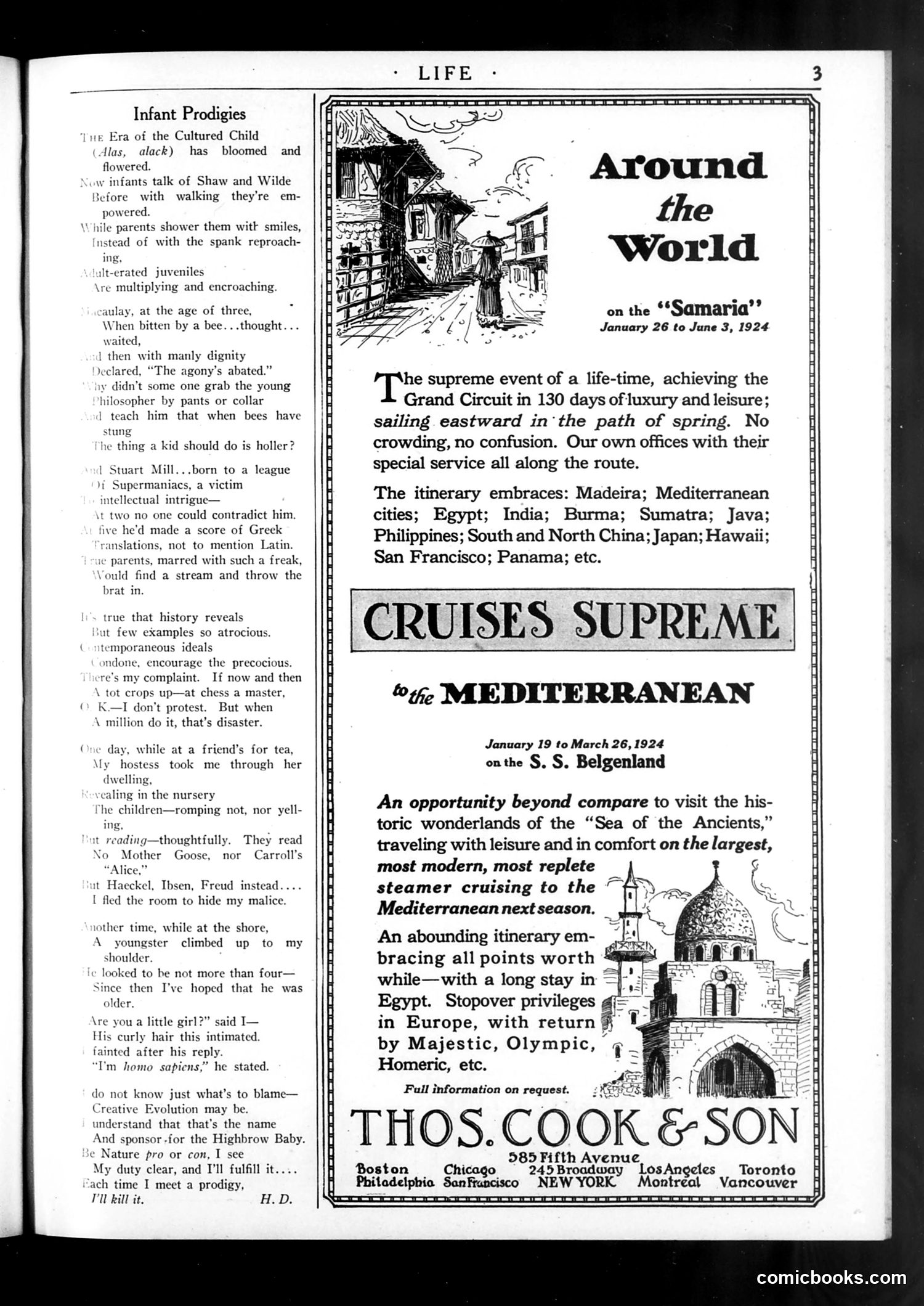 Life — December 6, 1923 — page 5: Life, 1923-12-06