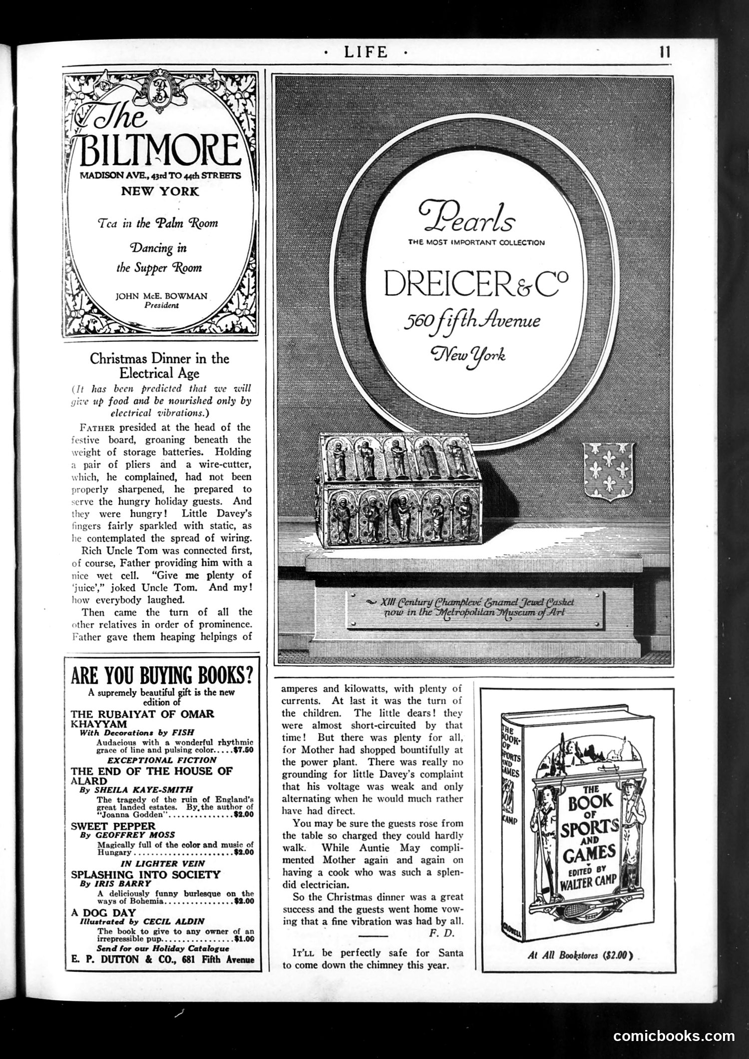 Life — December 6, 1923 — page 13: Life, 1923-12-06