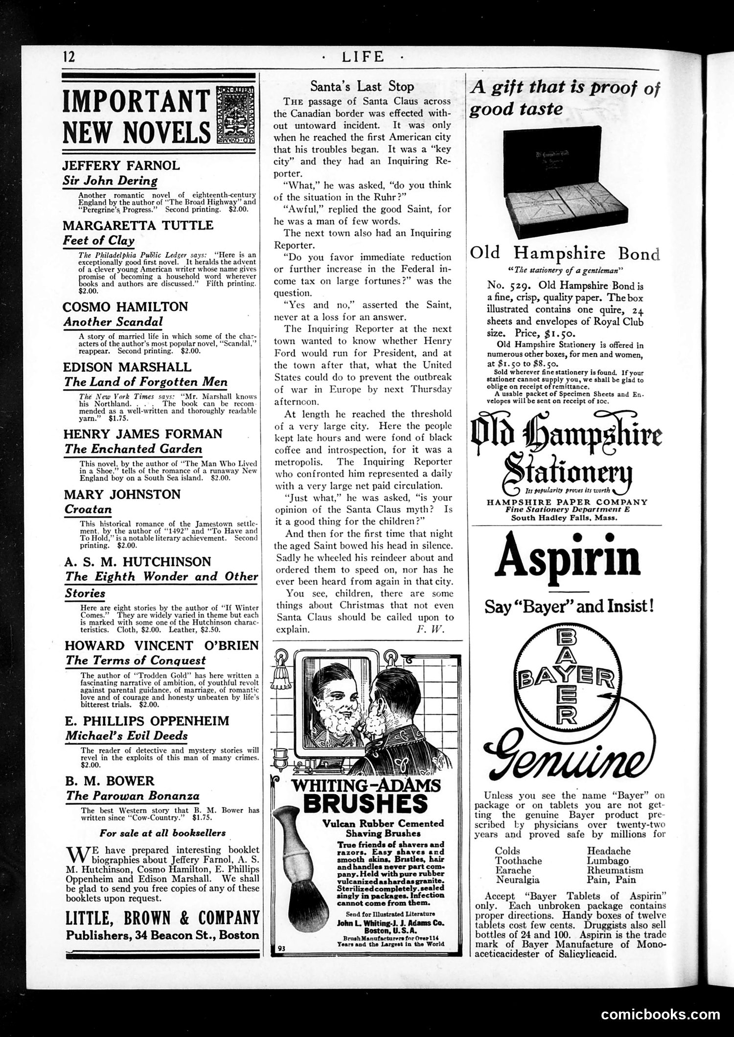 Life — December 6, 1923 — page 14: Life, 1923-12-06
