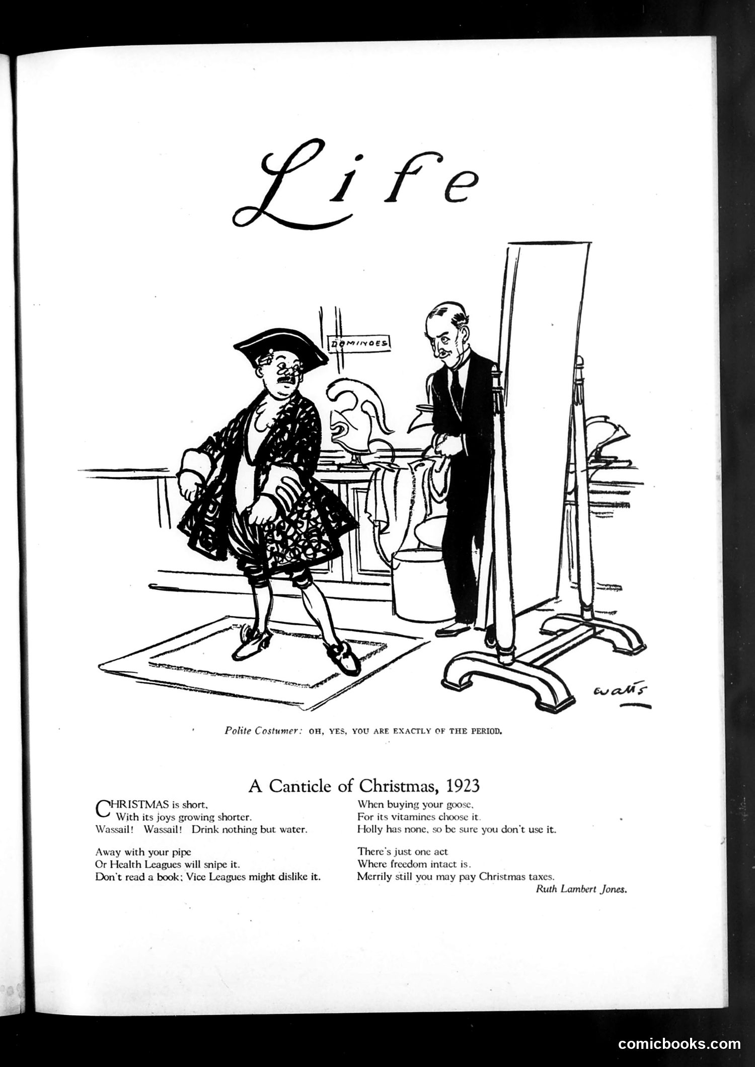 Life — December 13, 1923 — page 5: Life, 1923-12-13
