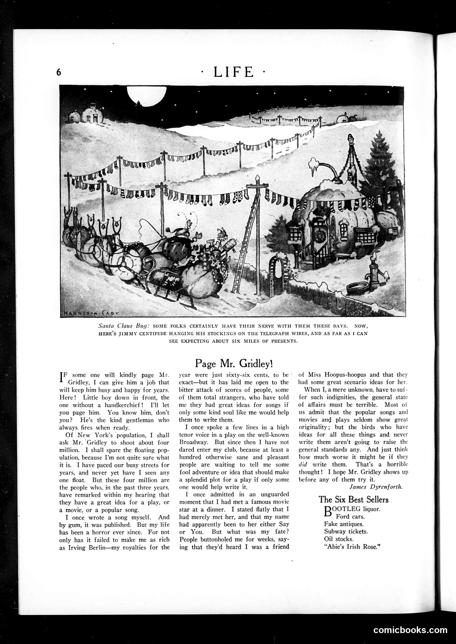 Life — December 13, 1923 — page 8: Life, 1923-12-13