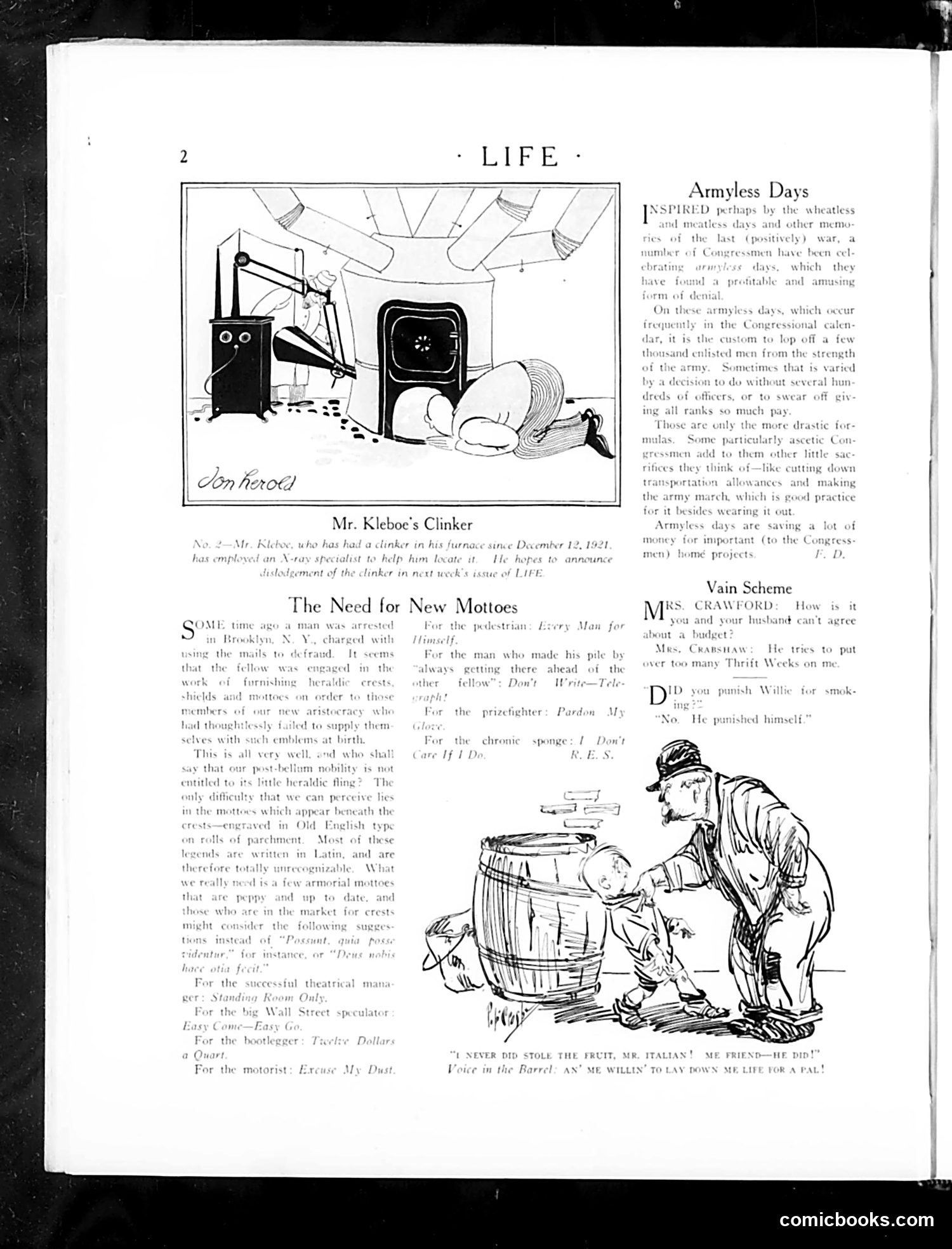 Life — January 10, 1924 — page 4: Life, 1924-01-10