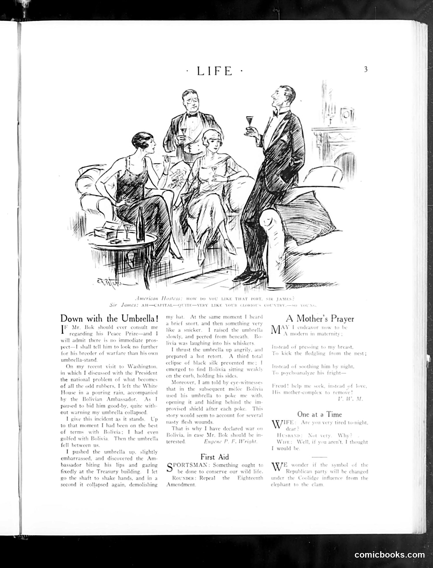 Life — January 10, 1924 — page 5: Life, 1924-01-10