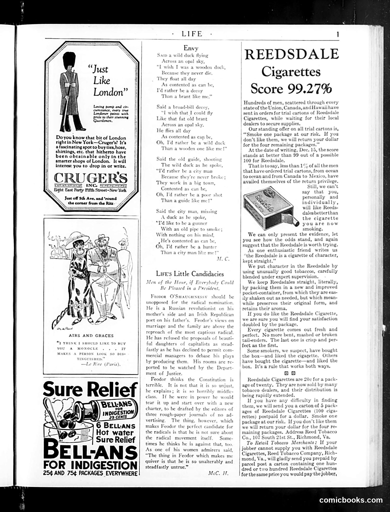Life — January 24, 1924 — page 3: Life, 1924-01-24