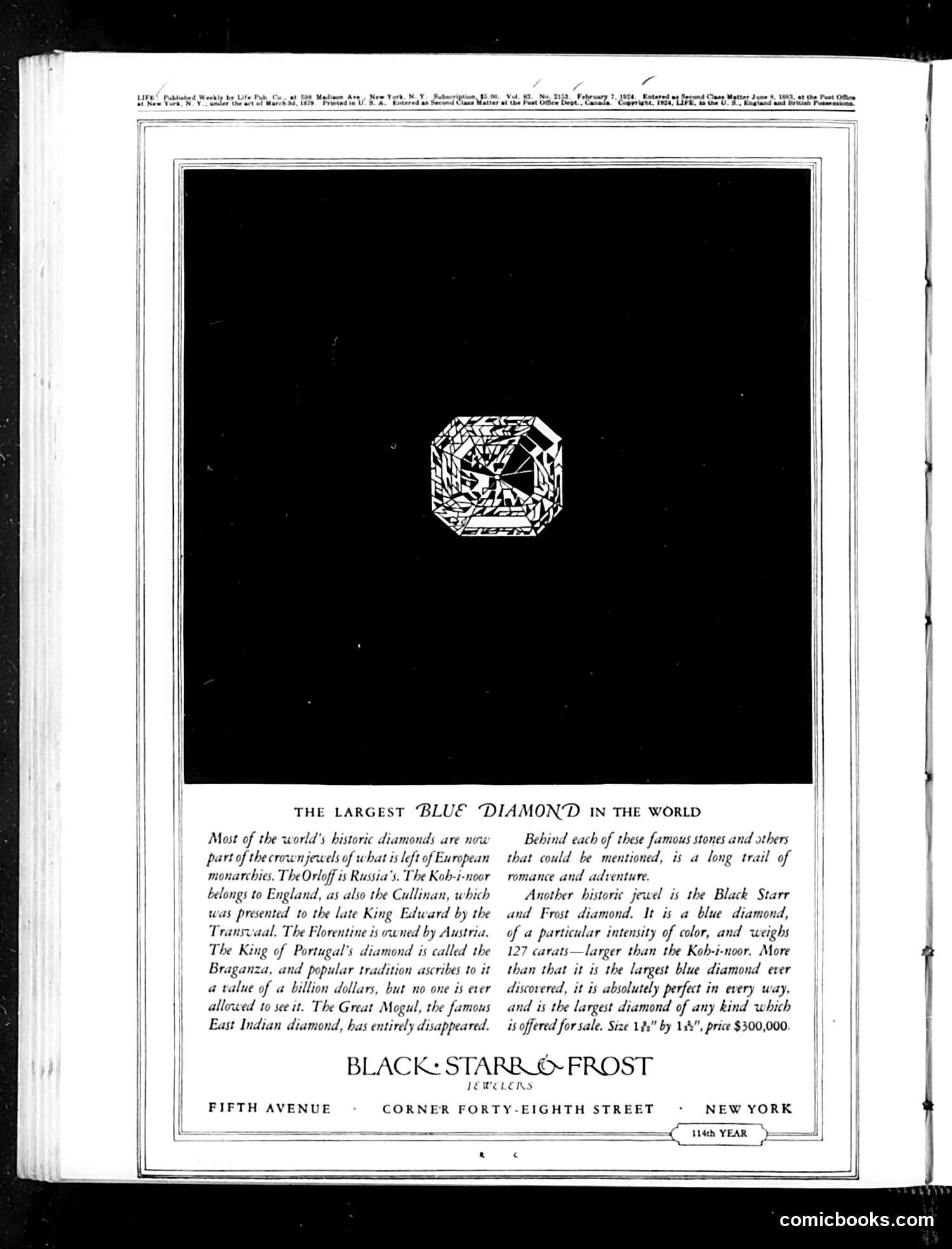 Life — February 7, 1924 — page 2: Life, 1924-02-07