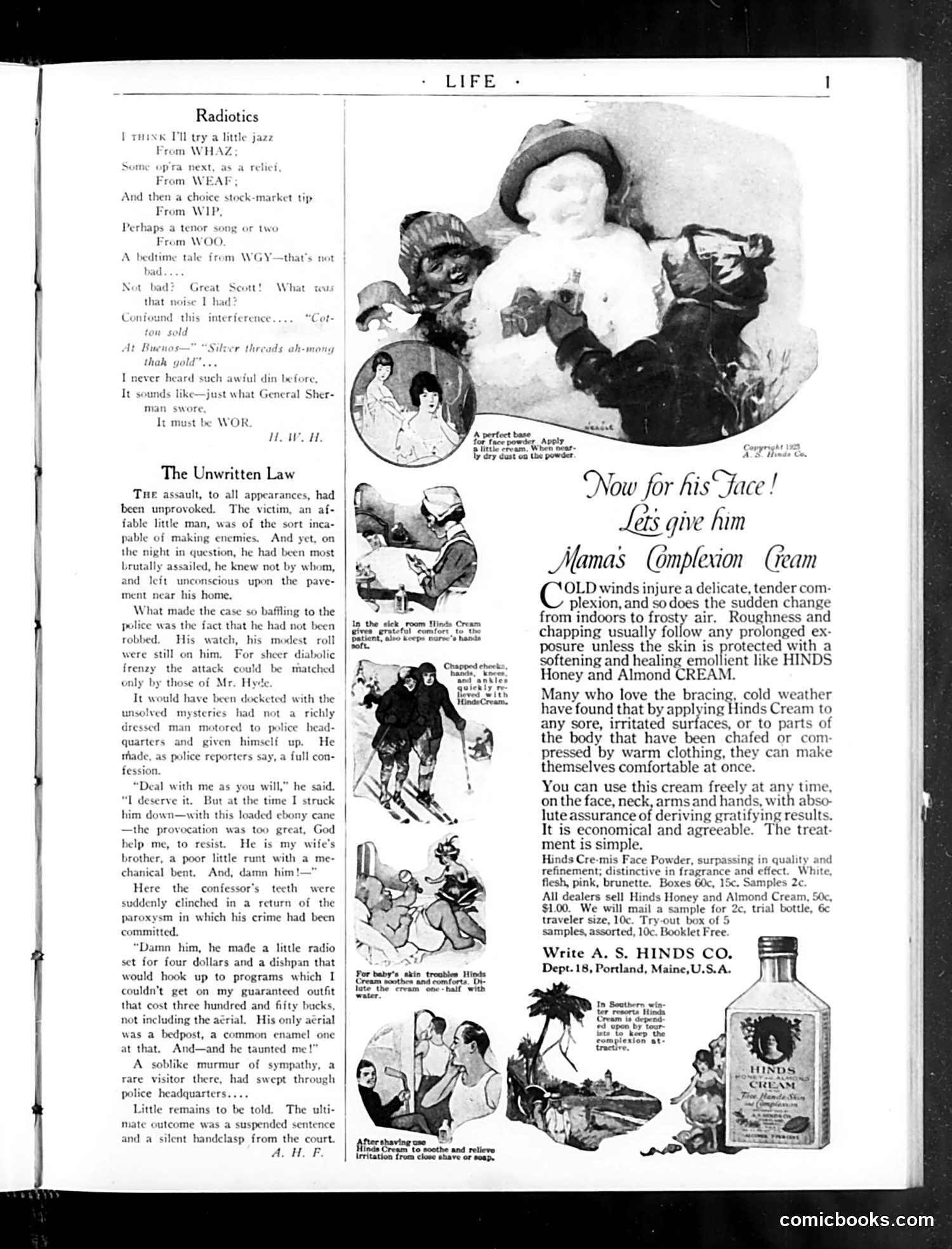 Life — February 7, 1924 — page 3: Life, 1924-02-07