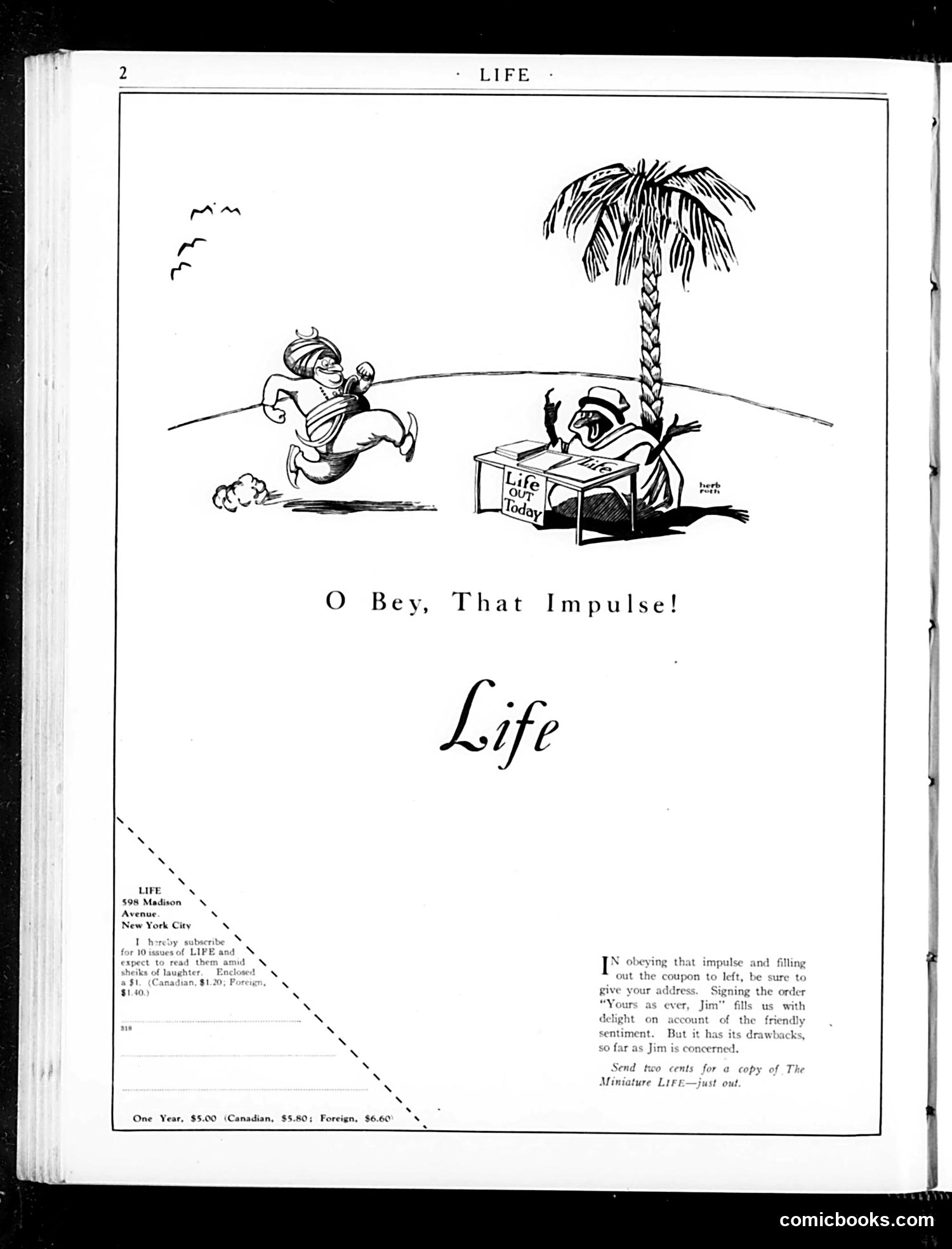 Life — February 7, 1924 — page 4: Life, 1924-02-07