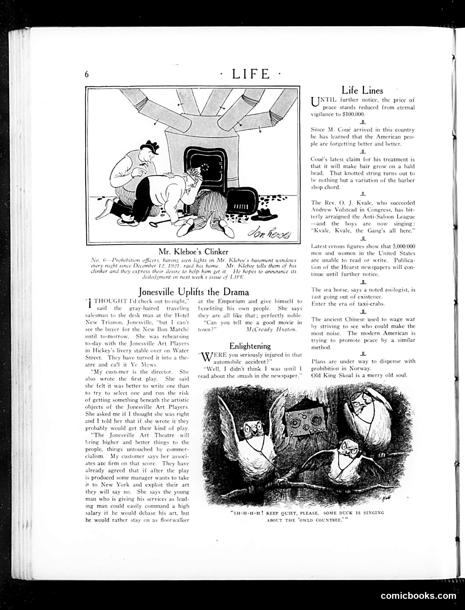 Life — February 7, 1924 — page 8: Life, 1924-02-07