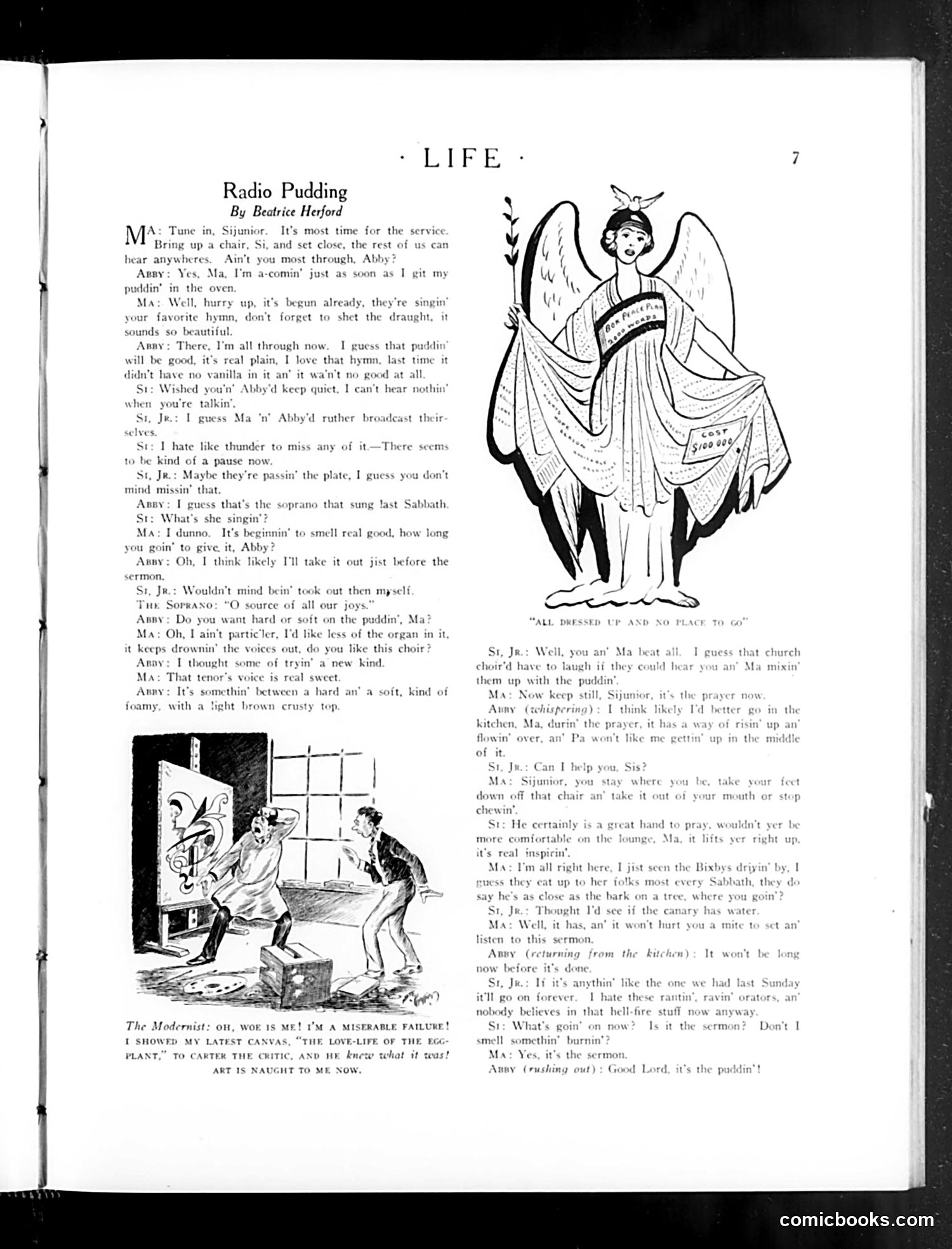 Life — February 7, 1924 — page 9: Life, 1924-02-07