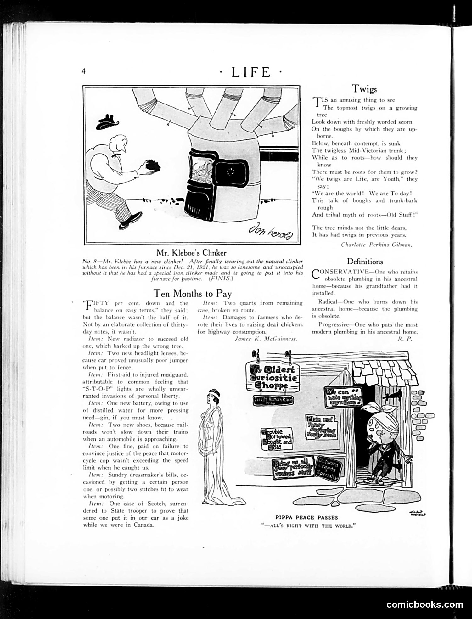 Life — February 21, 1924 — page 6: Life, 1924-02-21