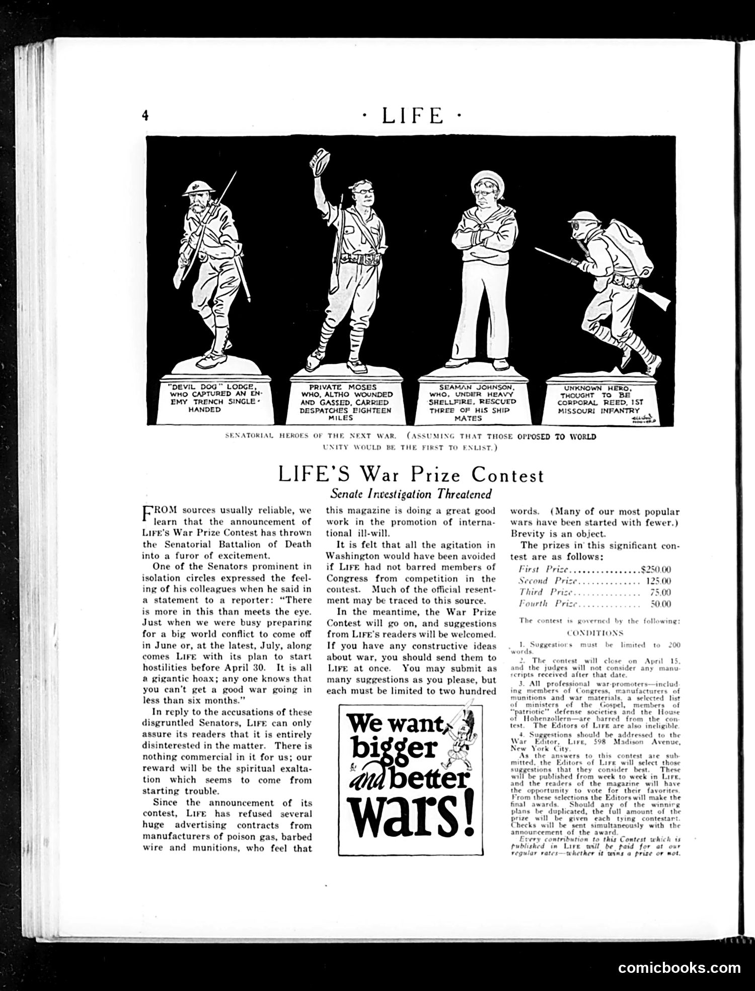 Life — February 28, 1924 — page 6: Life, 1924-02-28