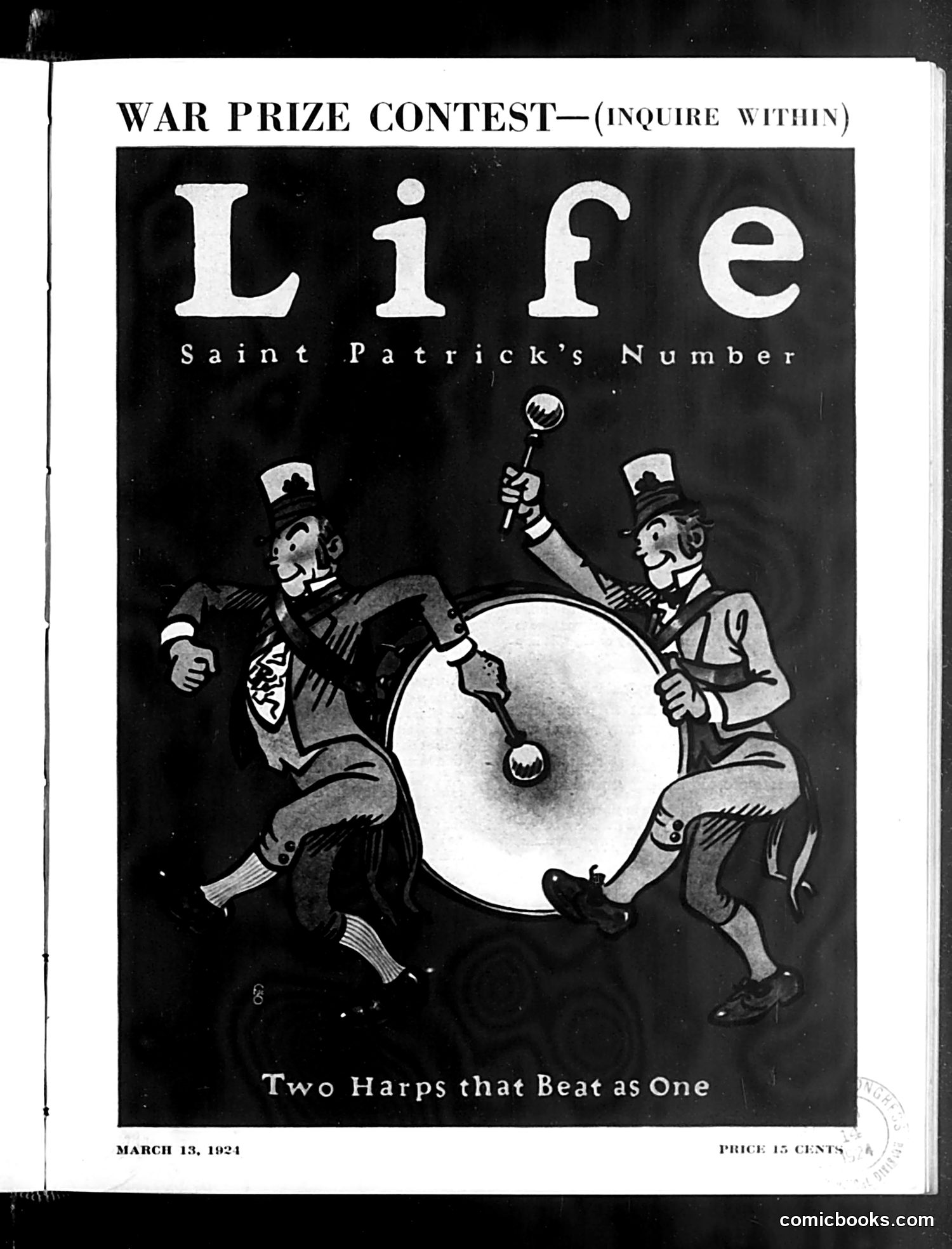 Life — March 13, 1924 — page 1: Life, 1924-03-13