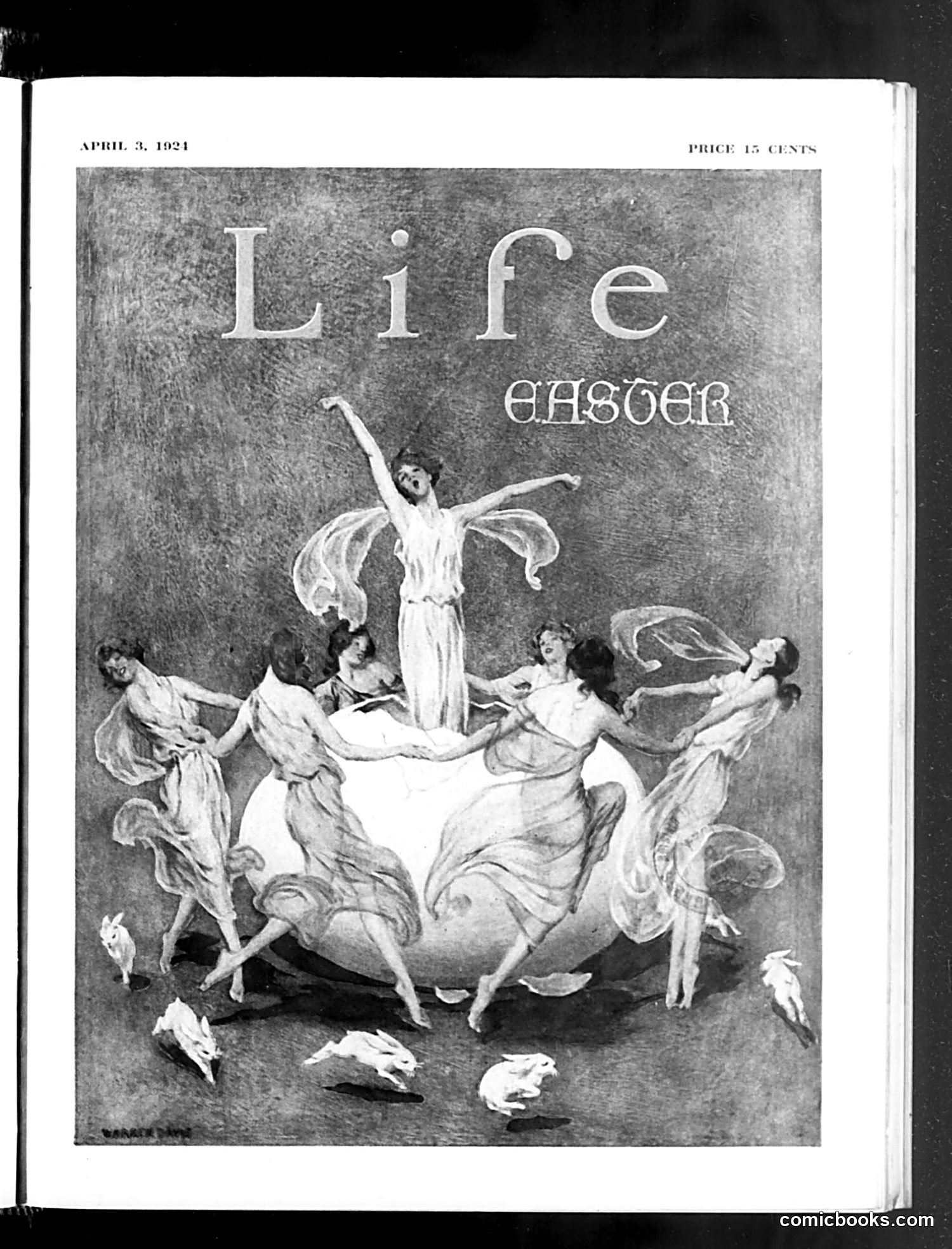 Life — April 3, 1924 — page 1: Life, 1924-04-03