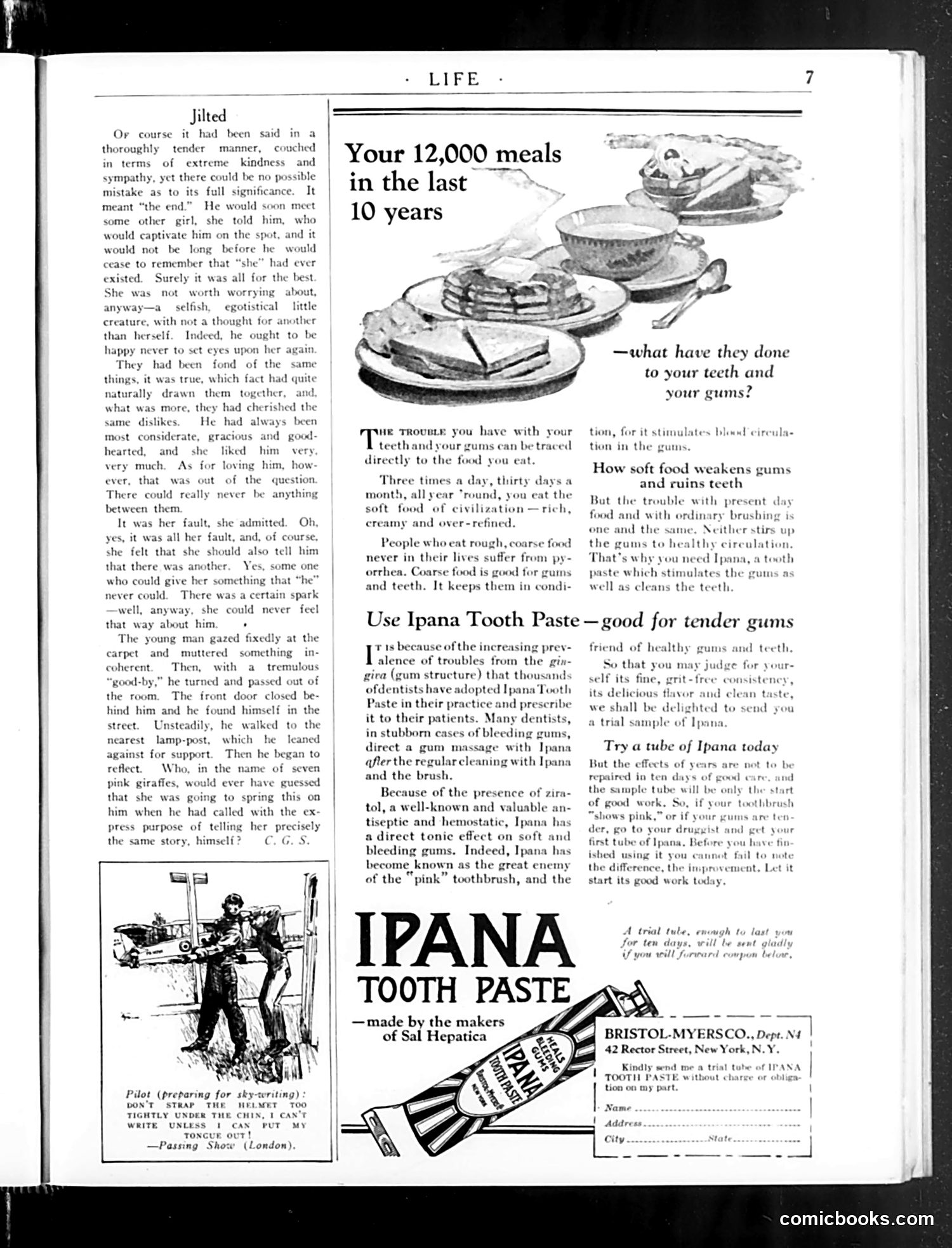 Life — April 3, 1924 — page 9: Life, 1924-04-03