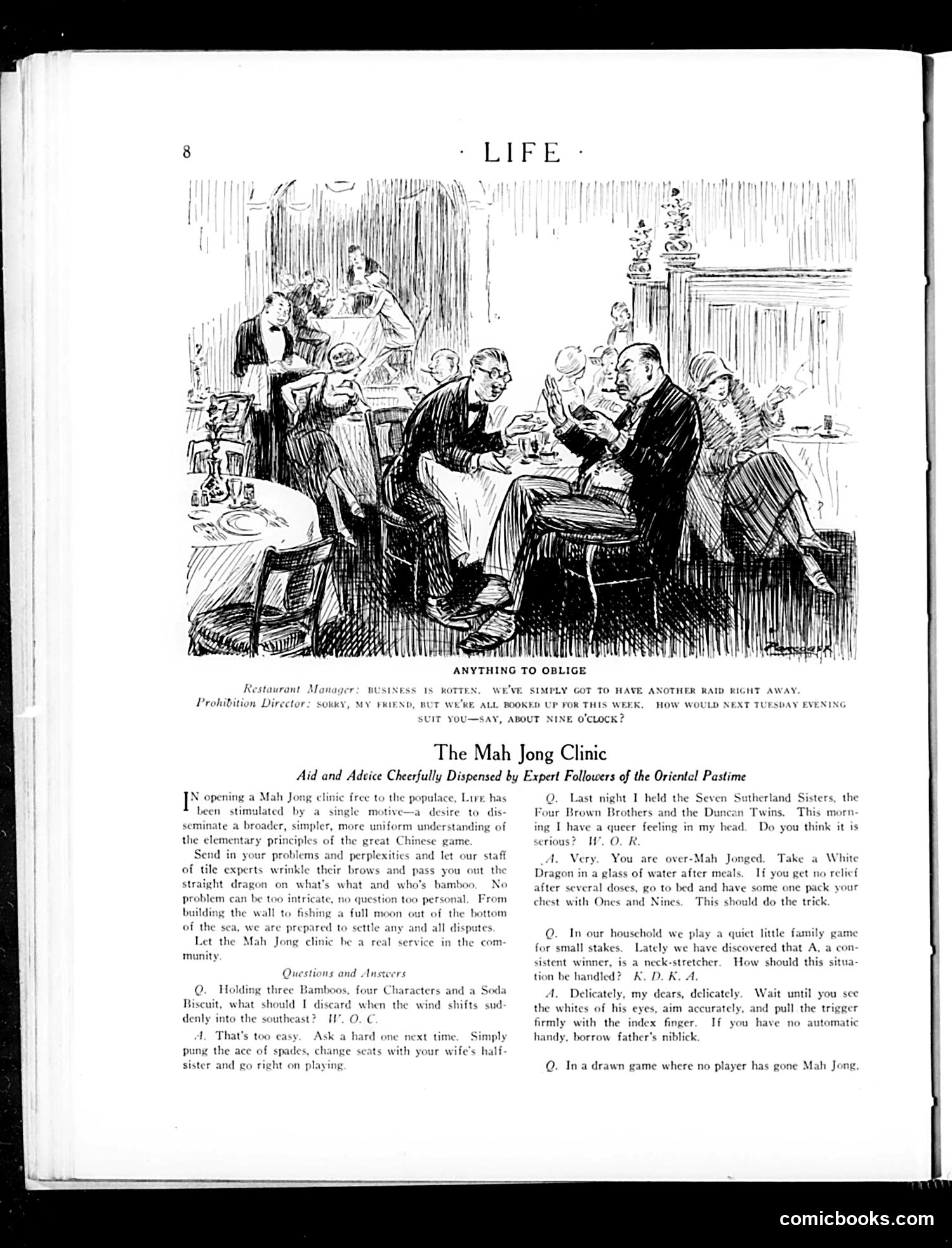 Life — April 24, 1924 — page 10: Life, 1924-04-24