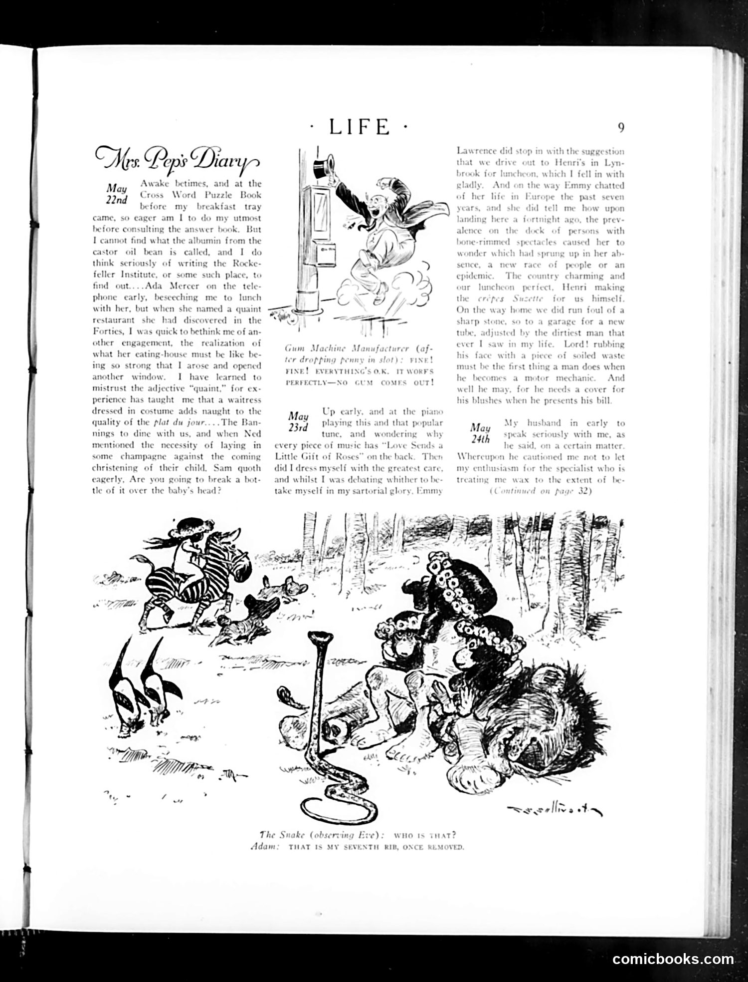 Life — May 29, 1924 — page 11: Life, 1924-05-29