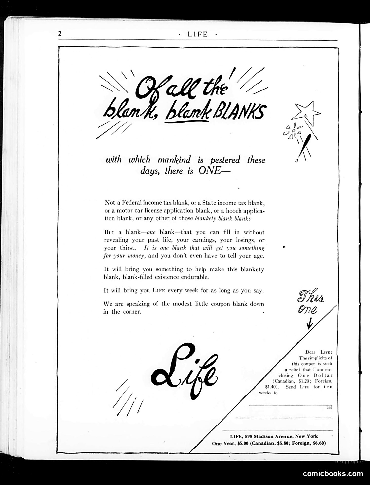 Life — June 12, 1924 — page 4: Life, 1924-06-12