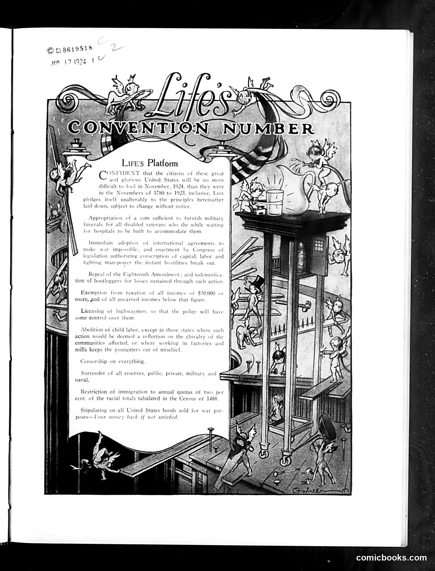 Life — June 19, 1924 — page 7: Life, 1924-06-19