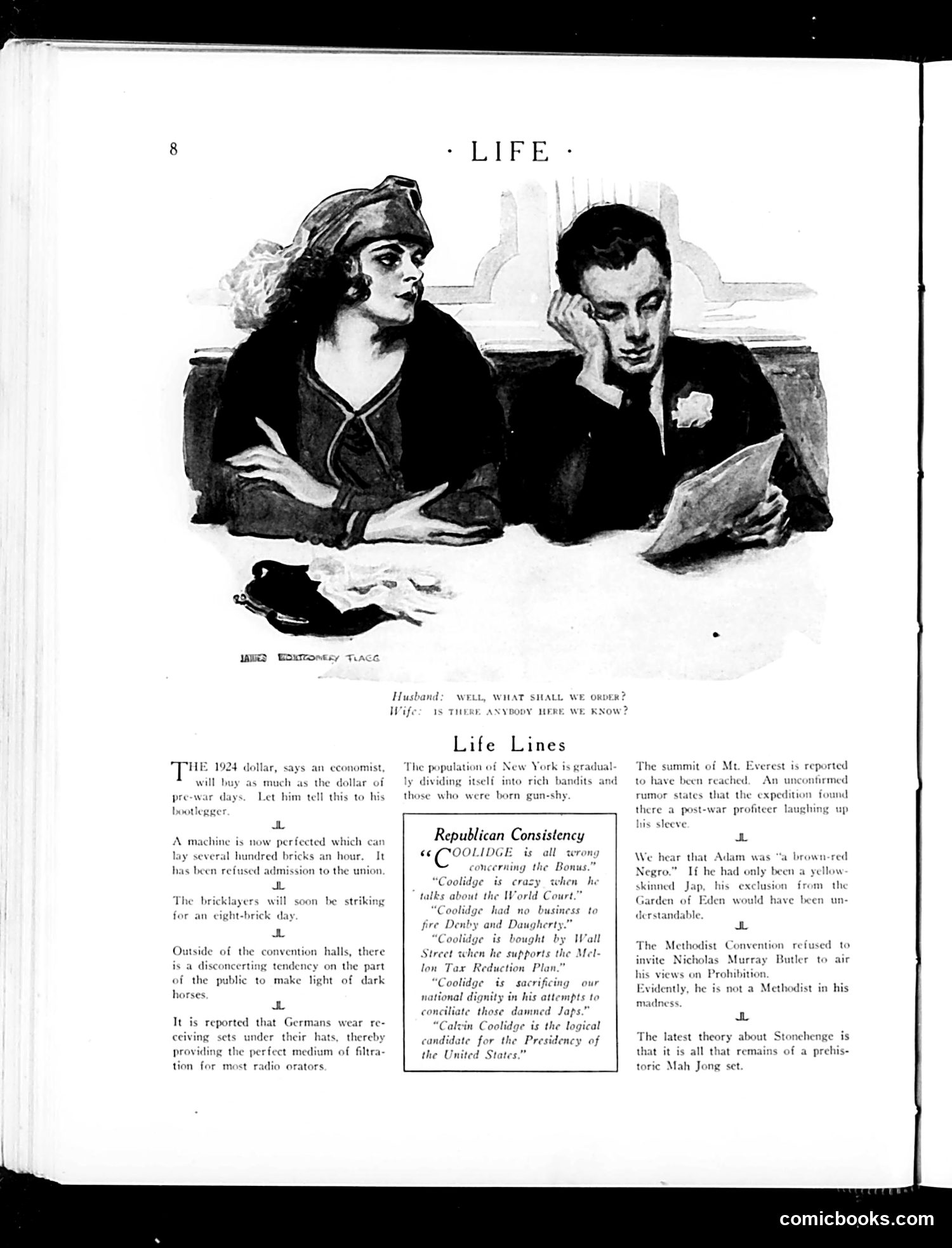 Life — June 19, 1924 — page 10: Life, 1924-06-19