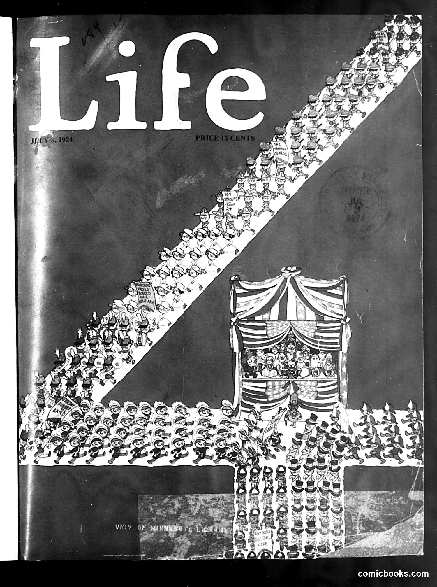 Life — July 3, 1924 — page 1: Life, 1924-07-03