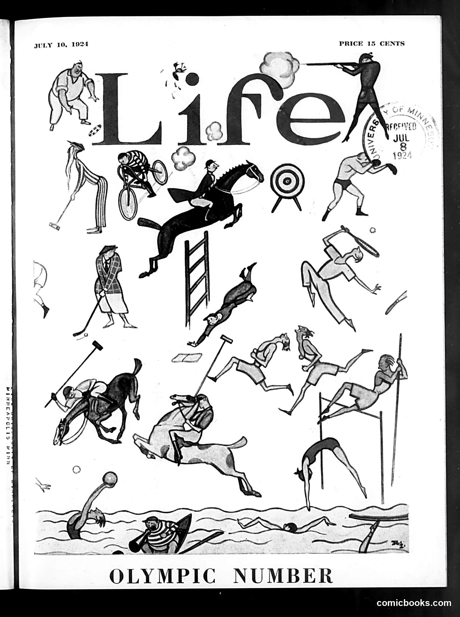 Life — July 10, 1924 — page 1: Life, 1924-07-10