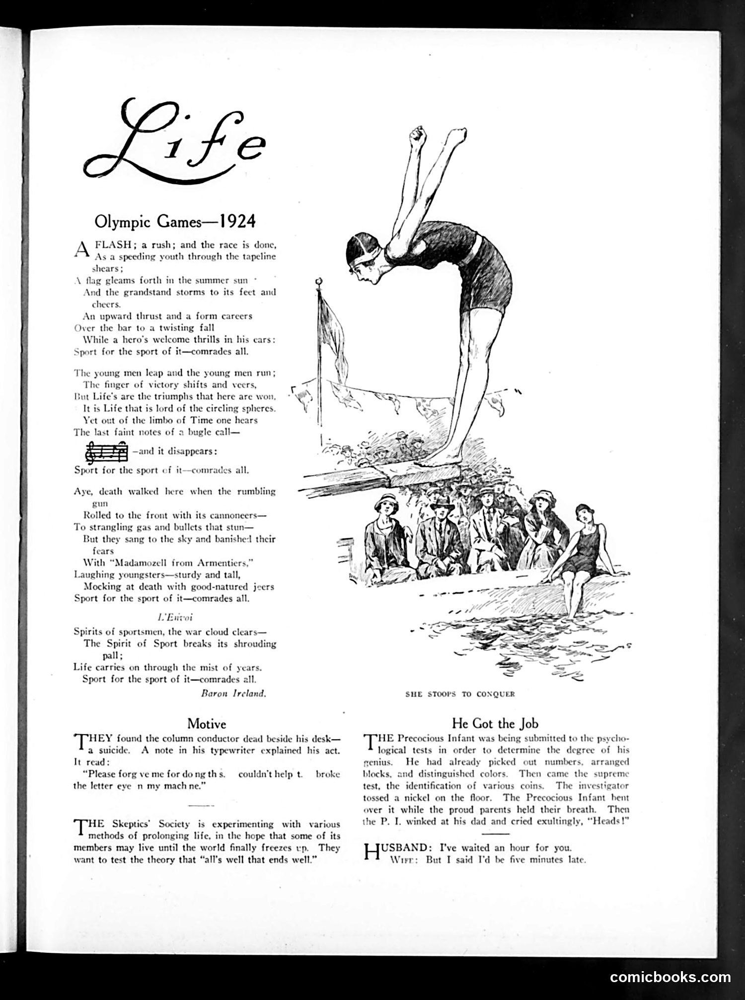 Life — July 10, 1924 — page 5: Life, 1924-07-10