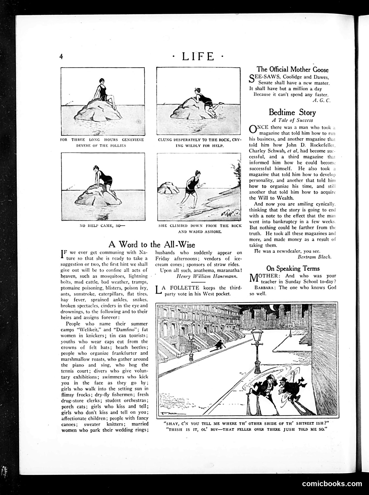 Life — August 7, 1924 — page 6: Life, 1924-08-07