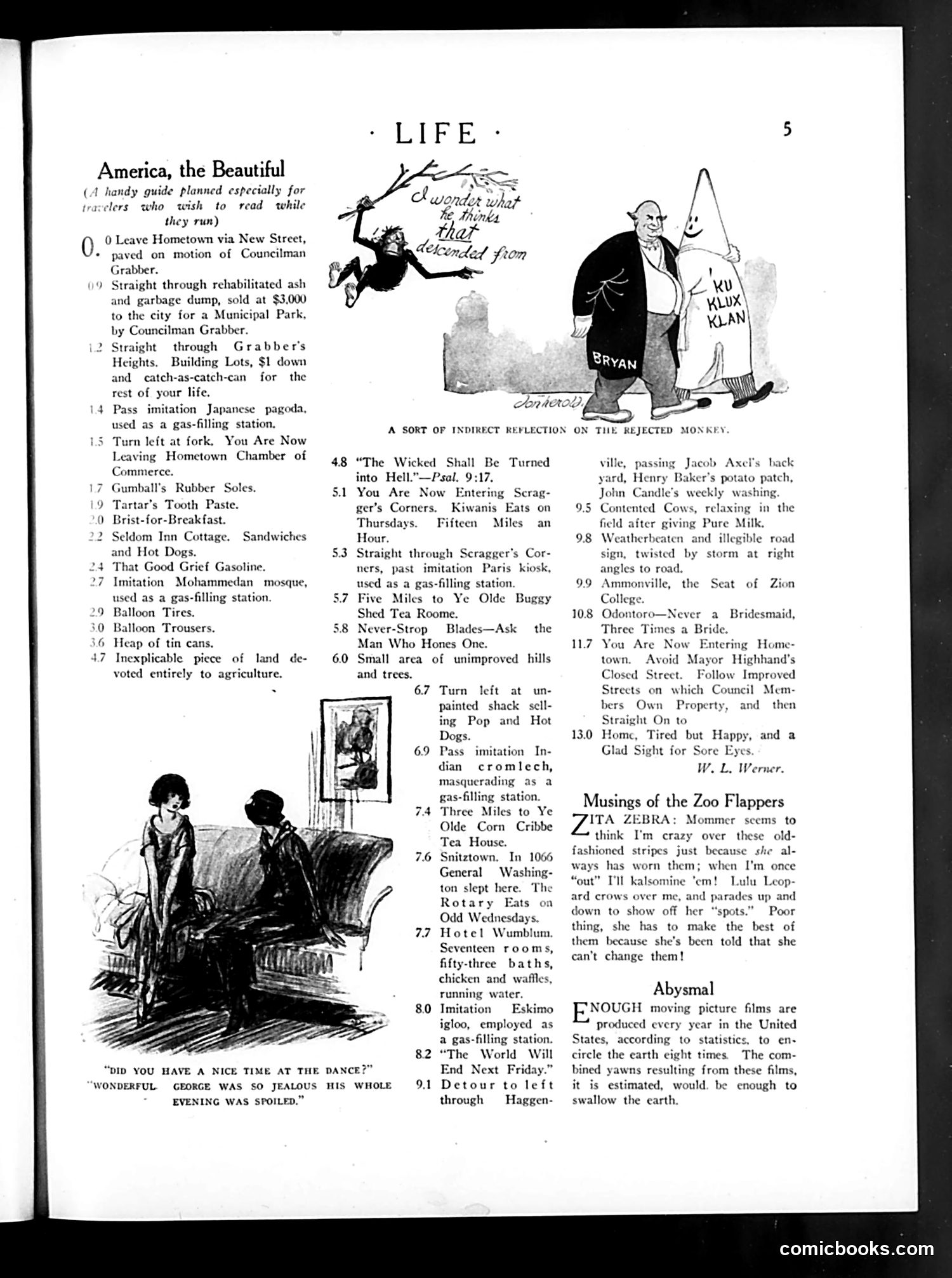Life — August 7, 1924 — page 7: Life, 1924-08-07