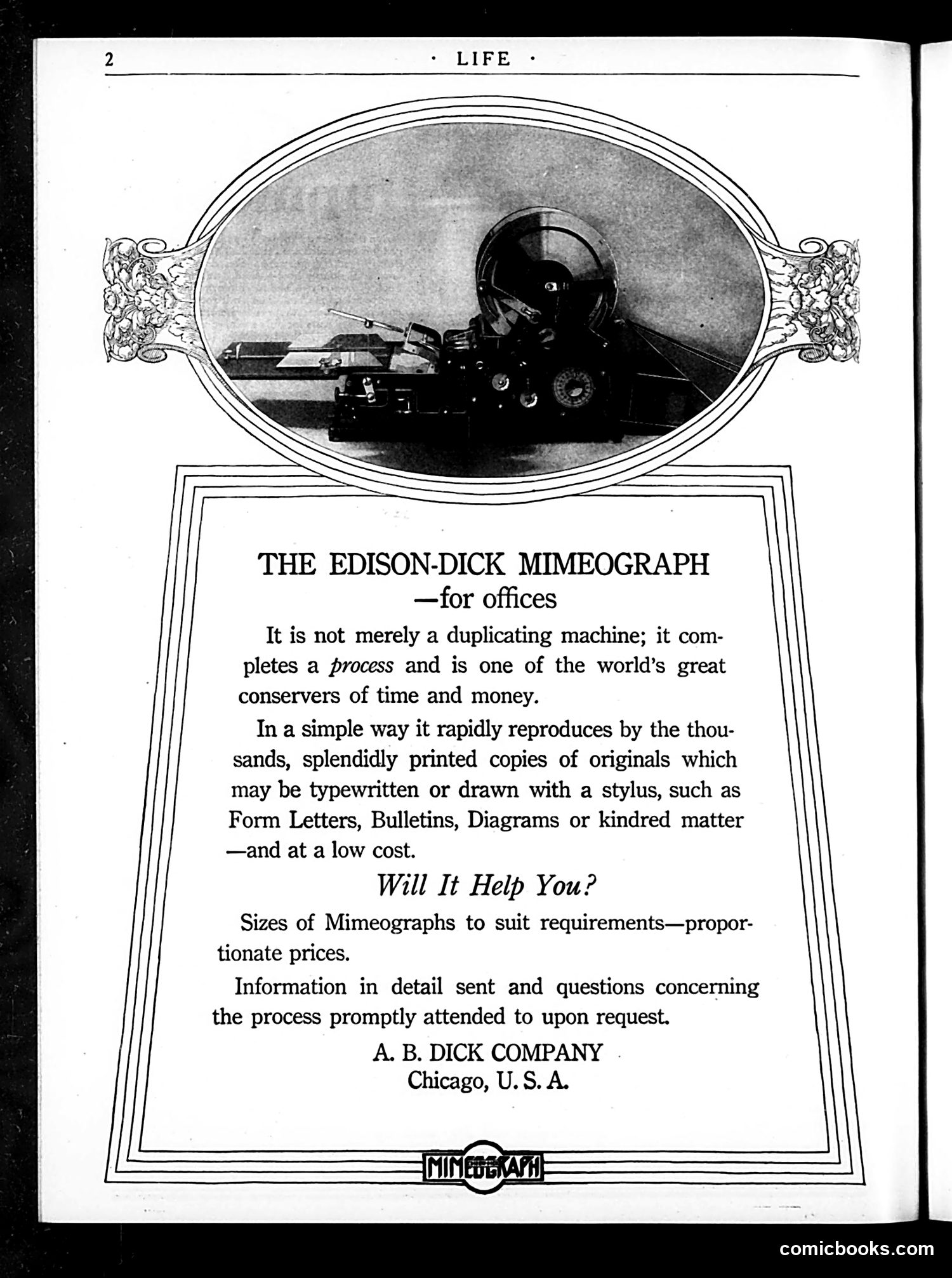 Life — August 14, 1924 — page 4: Life, 1924-08-14