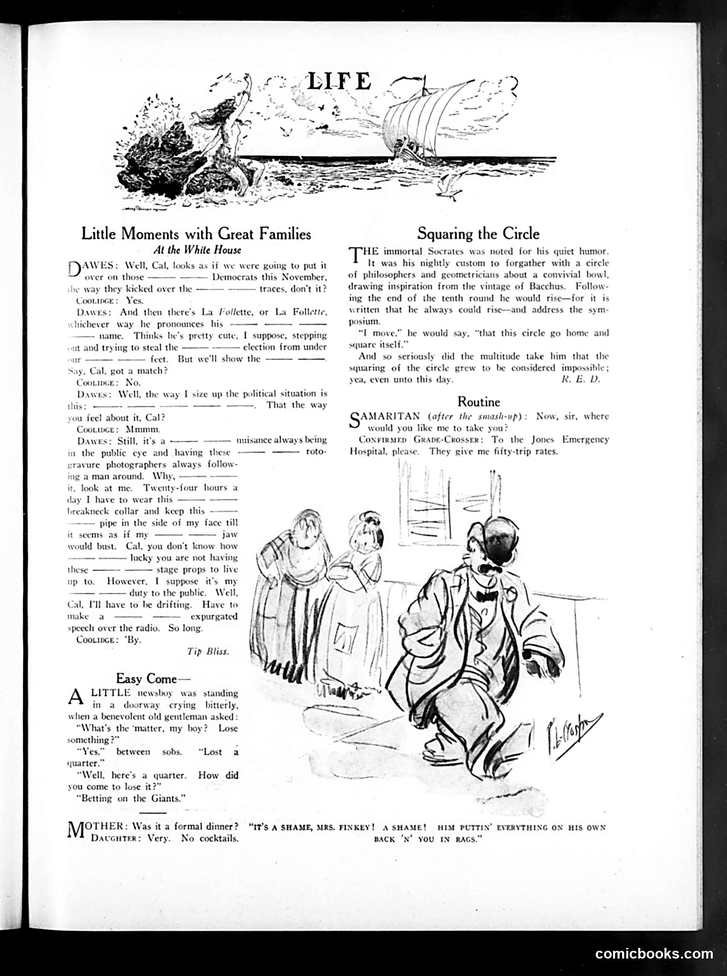Life — September 4, 1924 — page 5: Life, 1924-09-04
