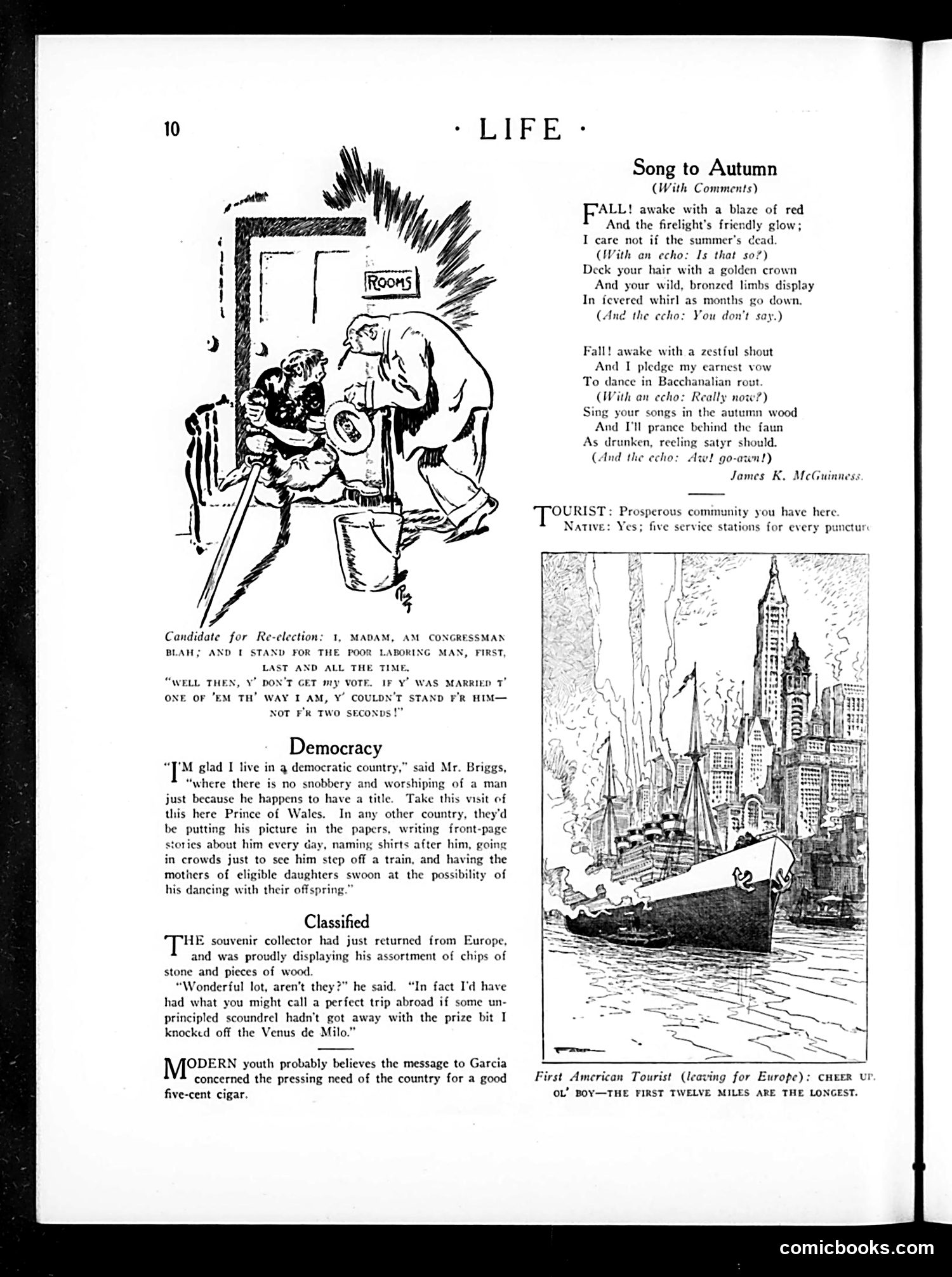 Life — September 25, 1924 — page 12: Life, 1924-09-25