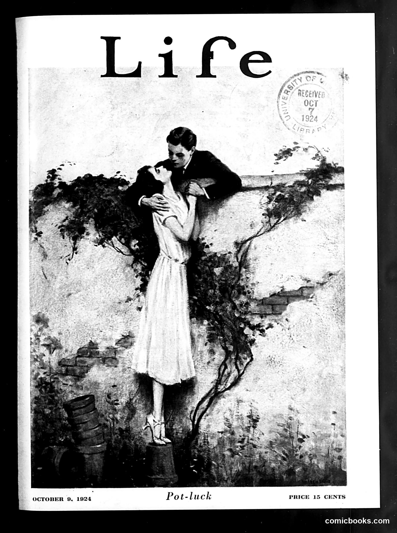 Life — October 9, 1924 — page 1: Life, 1924-10-09