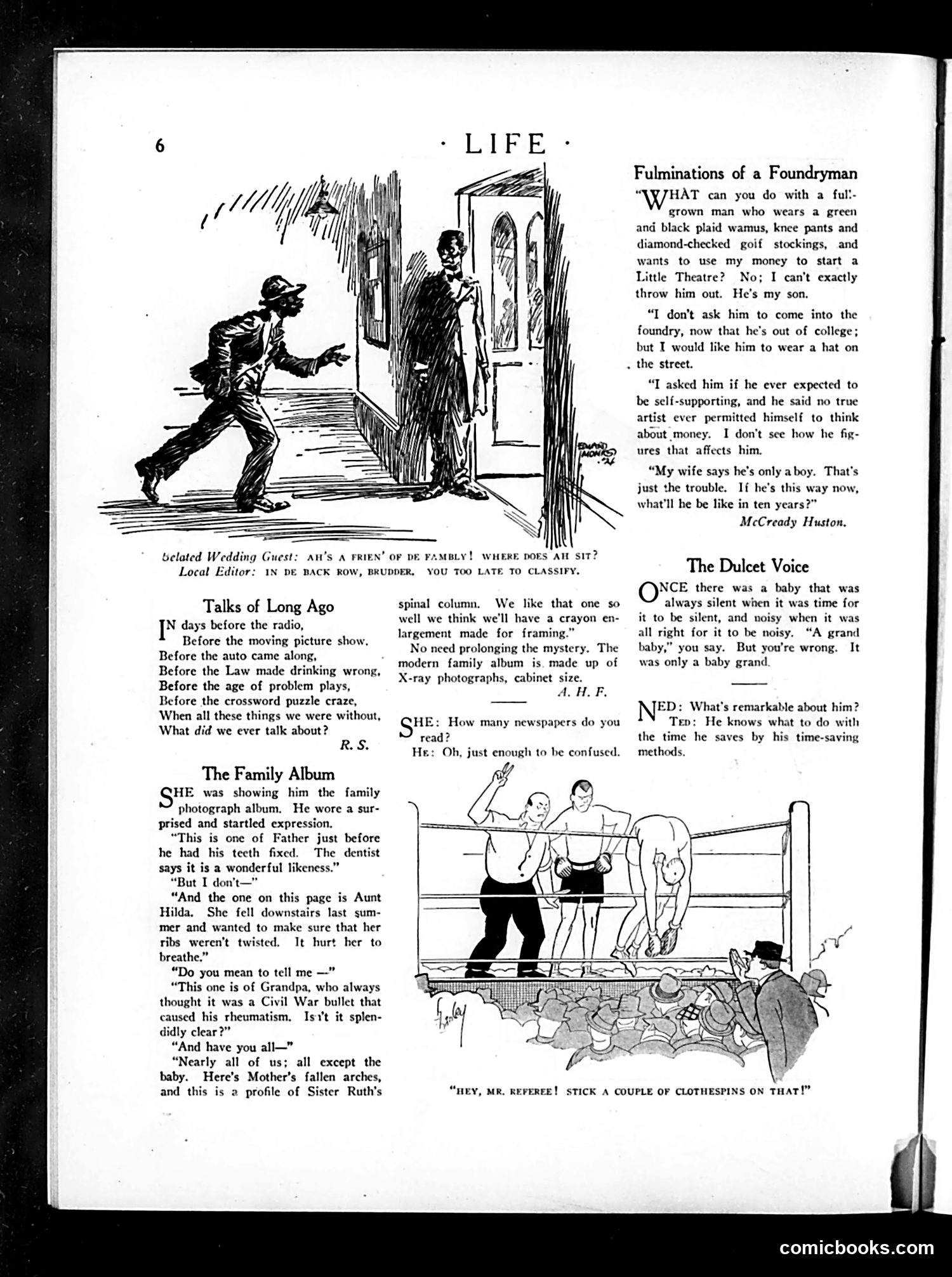 Life — October 23, 1924 — page 8: Life, 1924-10-23