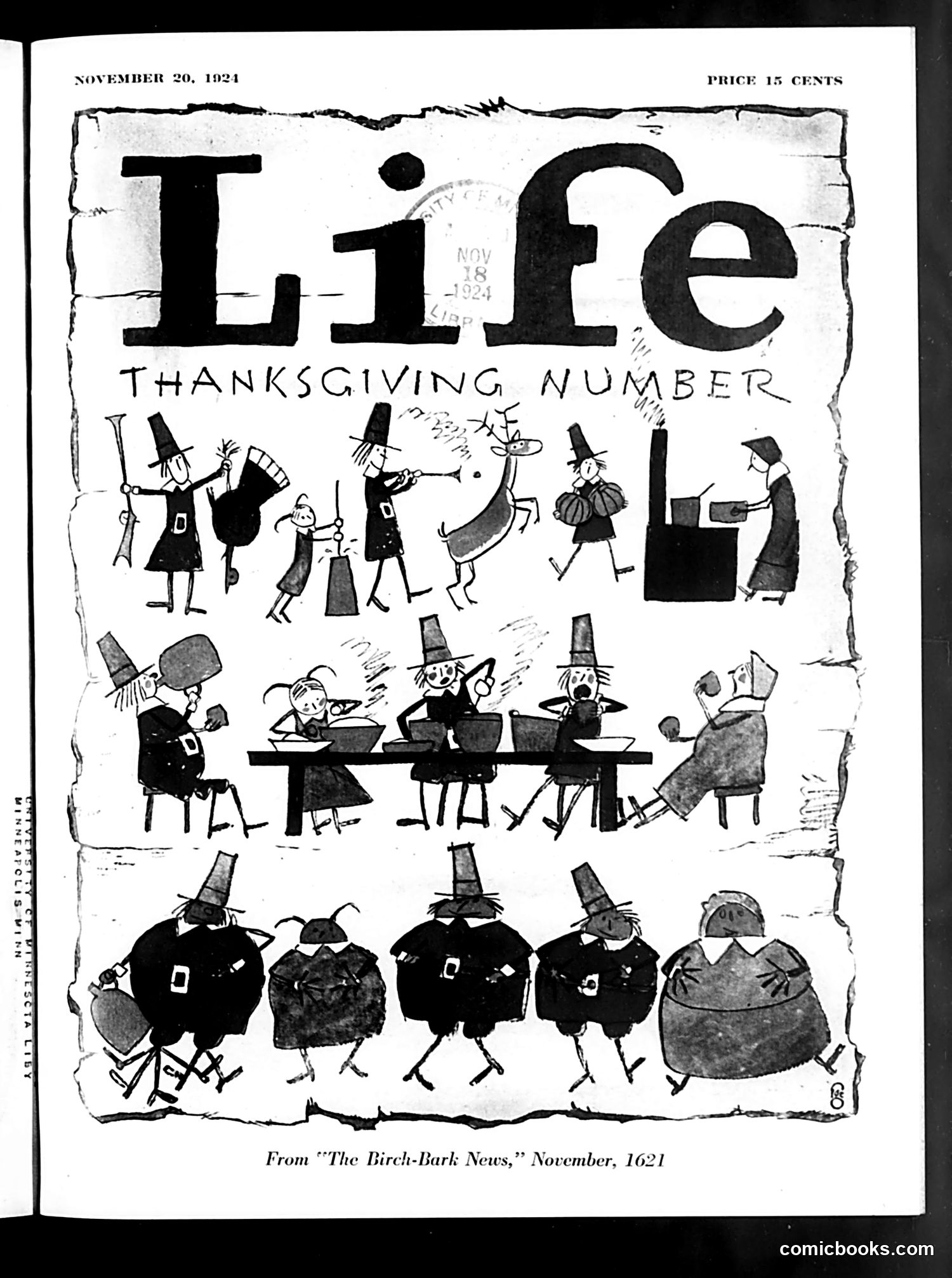 Life — November 20, 1924 — page 1: Life, 1924-11-20