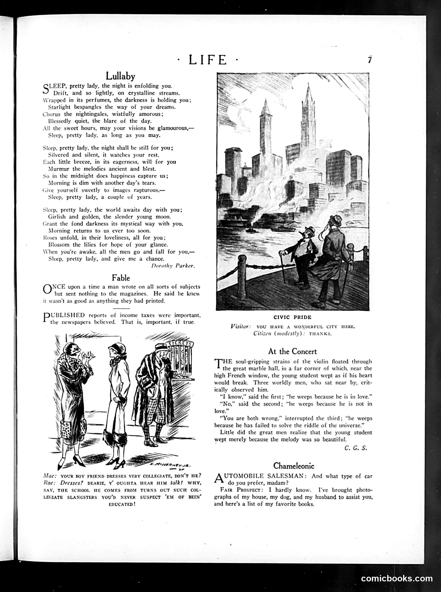 Life — November 27, 1924 — page 9: Life, 1924-11-27