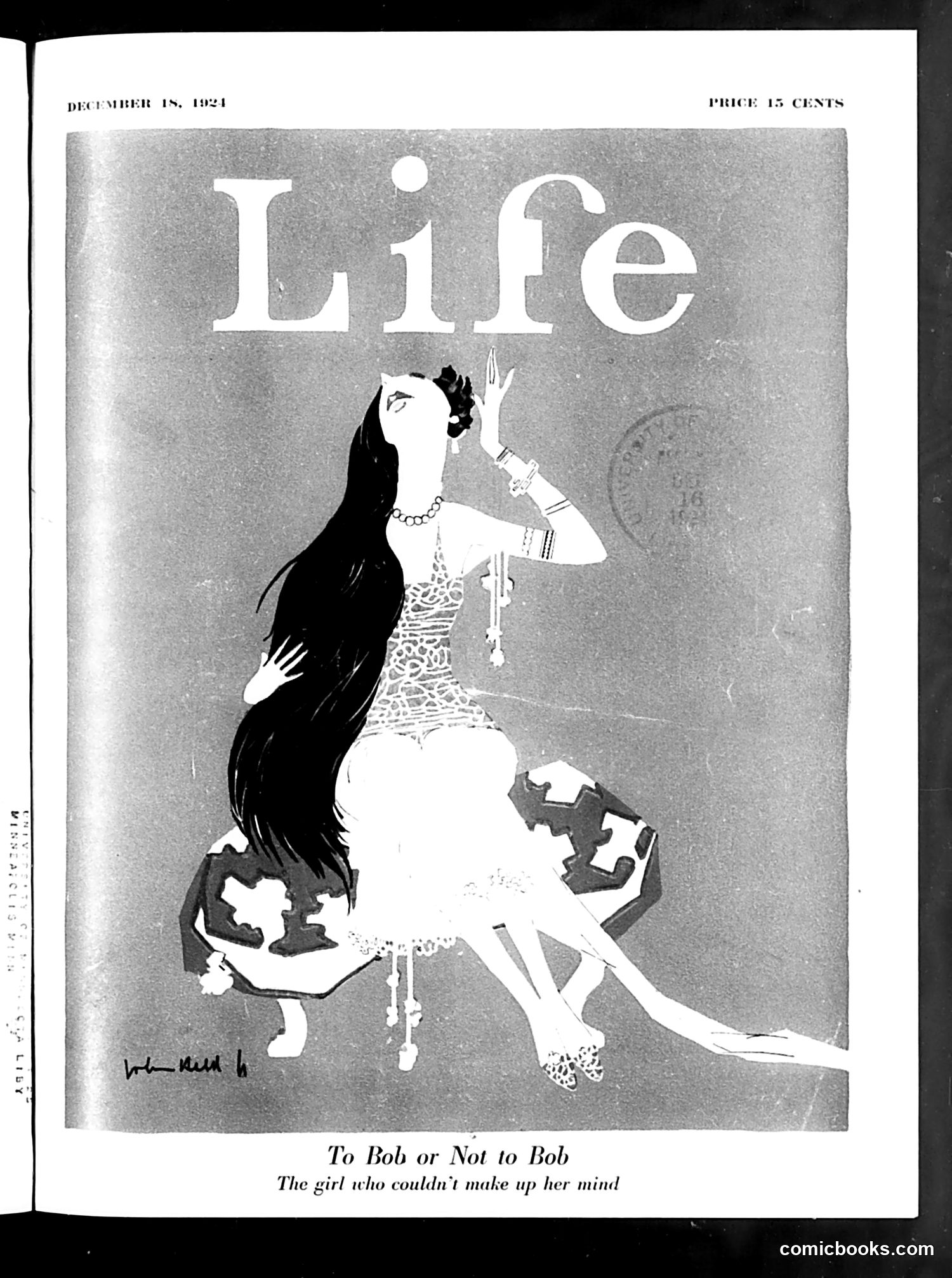 Life — December 18, 1924 — page 1: Life, 1924-12-18
