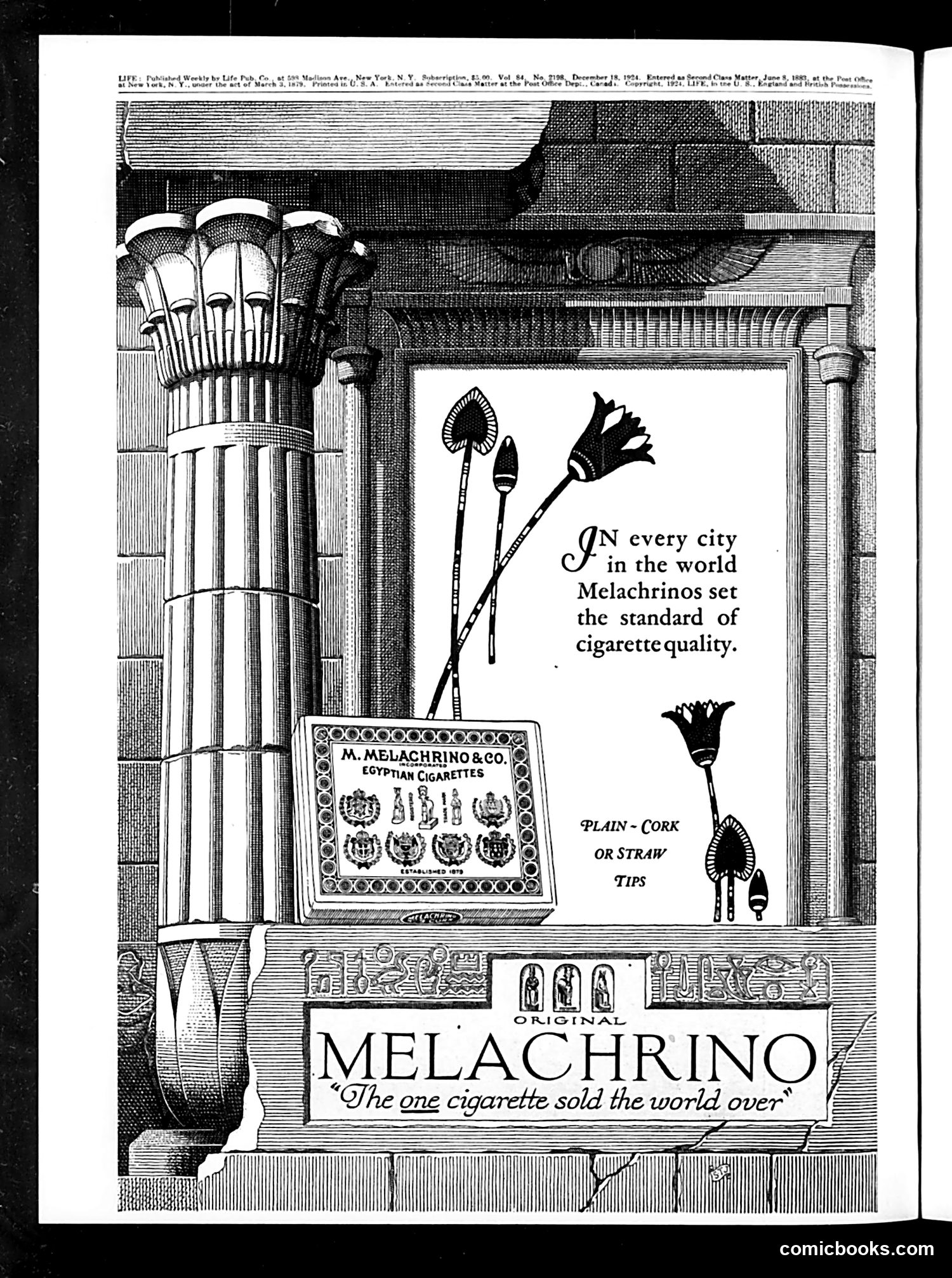 Life — December 18, 1924 — page 2: Life, 1924-12-18